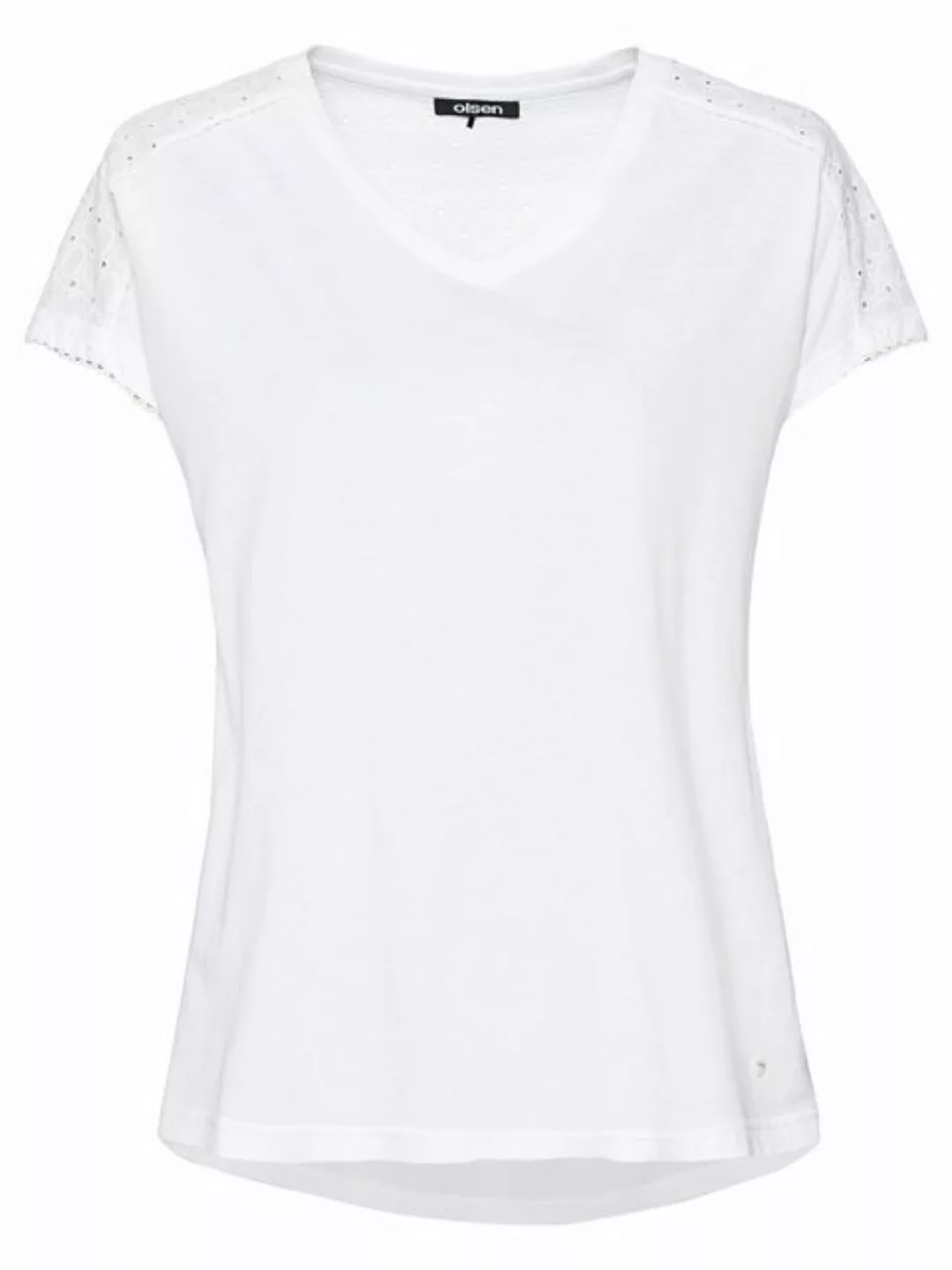 Olsen Kurzarmshirt T-Shirt Short Sleeves günstig online kaufen