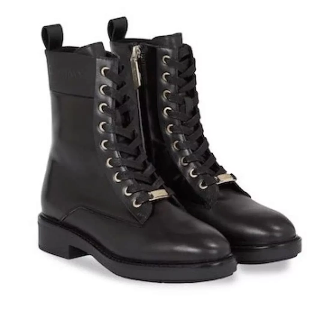 Calvin Klein Schnürstiefelette "RUBBER SOLE COMBAT BOOT LG WL" günstig online kaufen