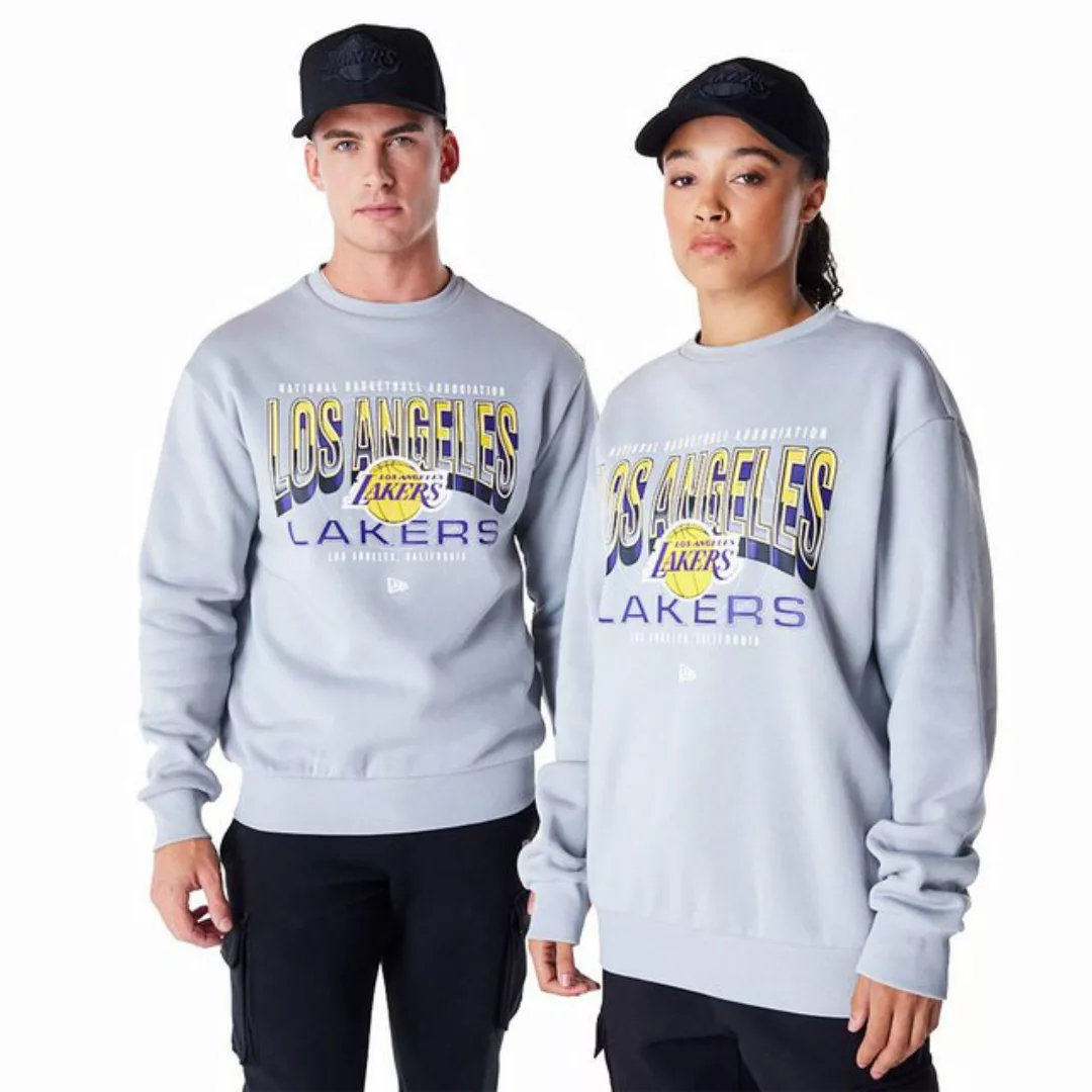 New Era Sweater Sweatpulli New Era NBA Los Angeles Laker, G M, F grey günstig online kaufen