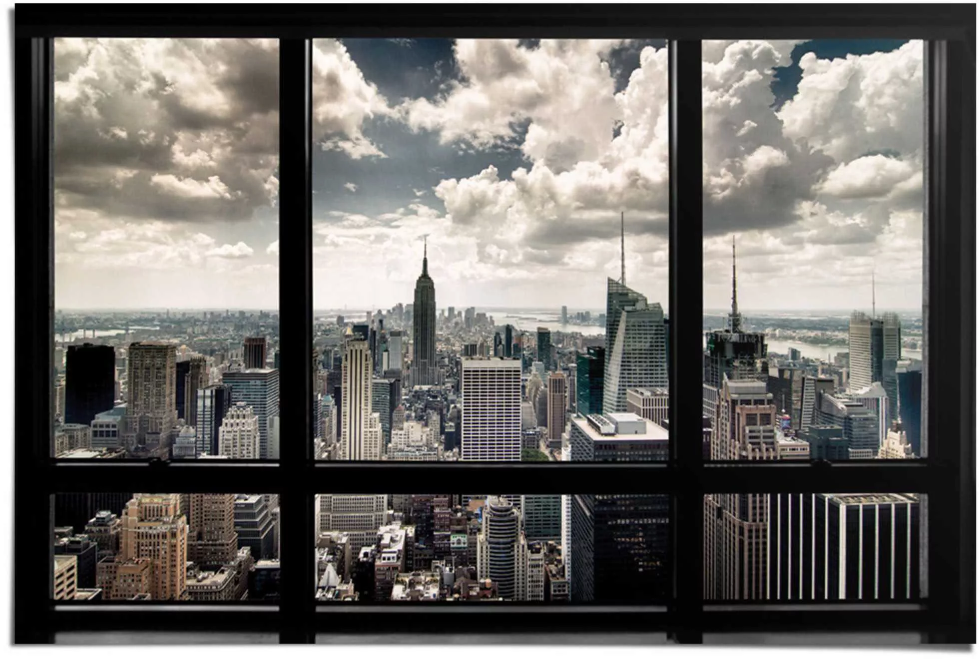 Reinders Poster "New York Fenster", (1 St.) günstig online kaufen