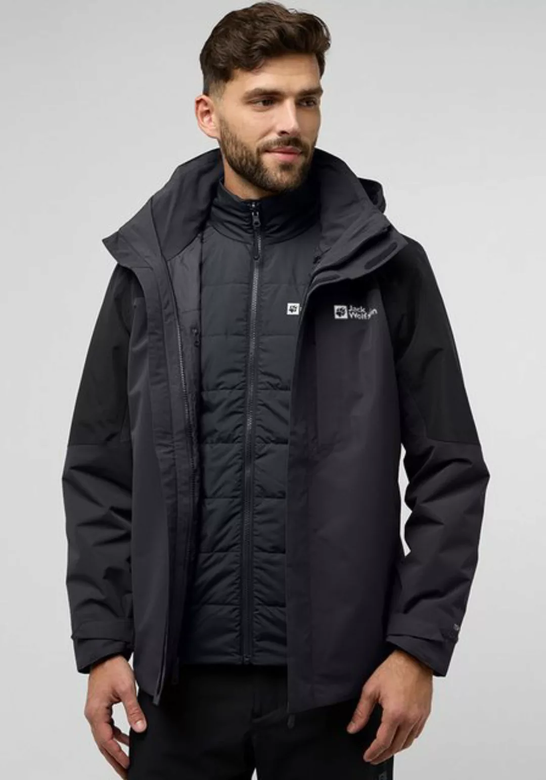 Jack Wolfskin 3-in-1-Funktionsjacke ROMBERG 3IN1 JKT M günstig online kaufen