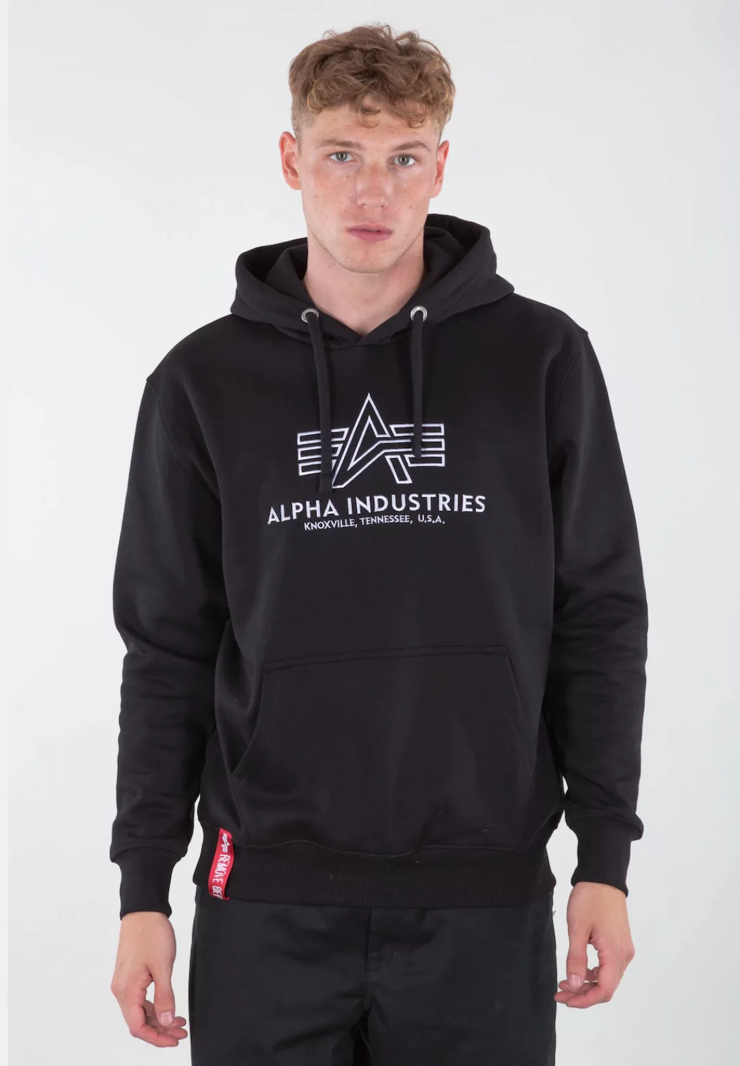 Alpha Industries Hoodie "ALPHA INDUSTRIES Men - Hoodies Basic Hoody Embroid günstig online kaufen