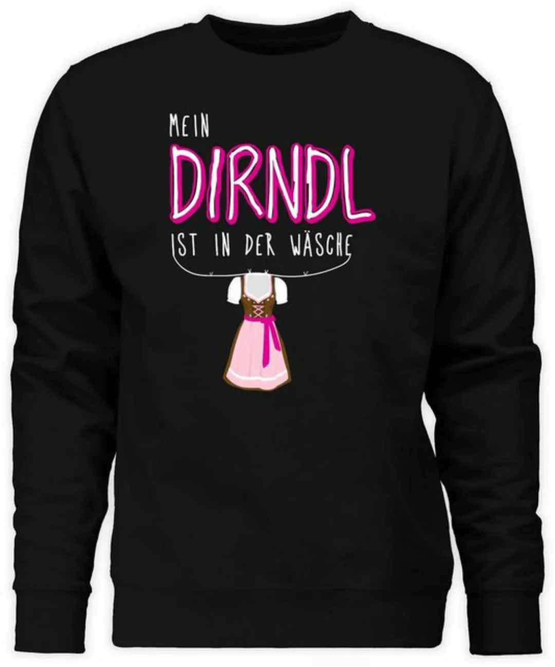 Shirtracer Sweatshirt Mein Dirndl ist in der Wäsche (1-tlg) Mode für Oktobe günstig online kaufen