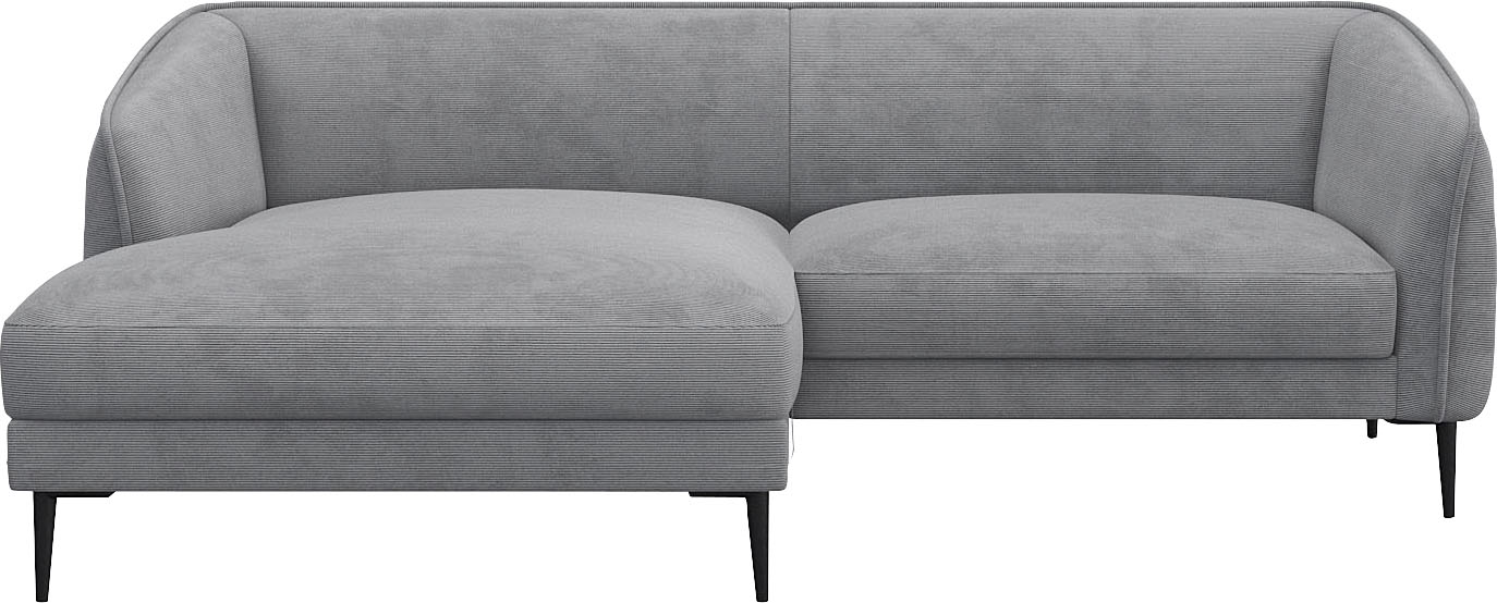 FLEXLUX Ecksofa »Belle Designsofa, L-Form, B/T 218/149 cm«, Skandinavisches günstig online kaufen