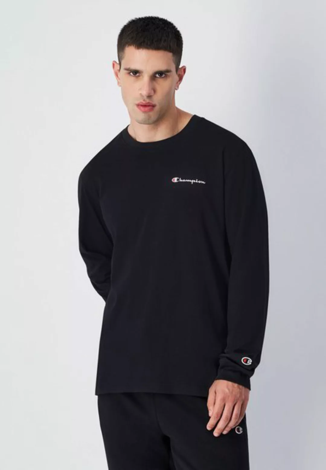 Champion Langarmshirt Crewneck Long Sleeve T-Shirt günstig online kaufen