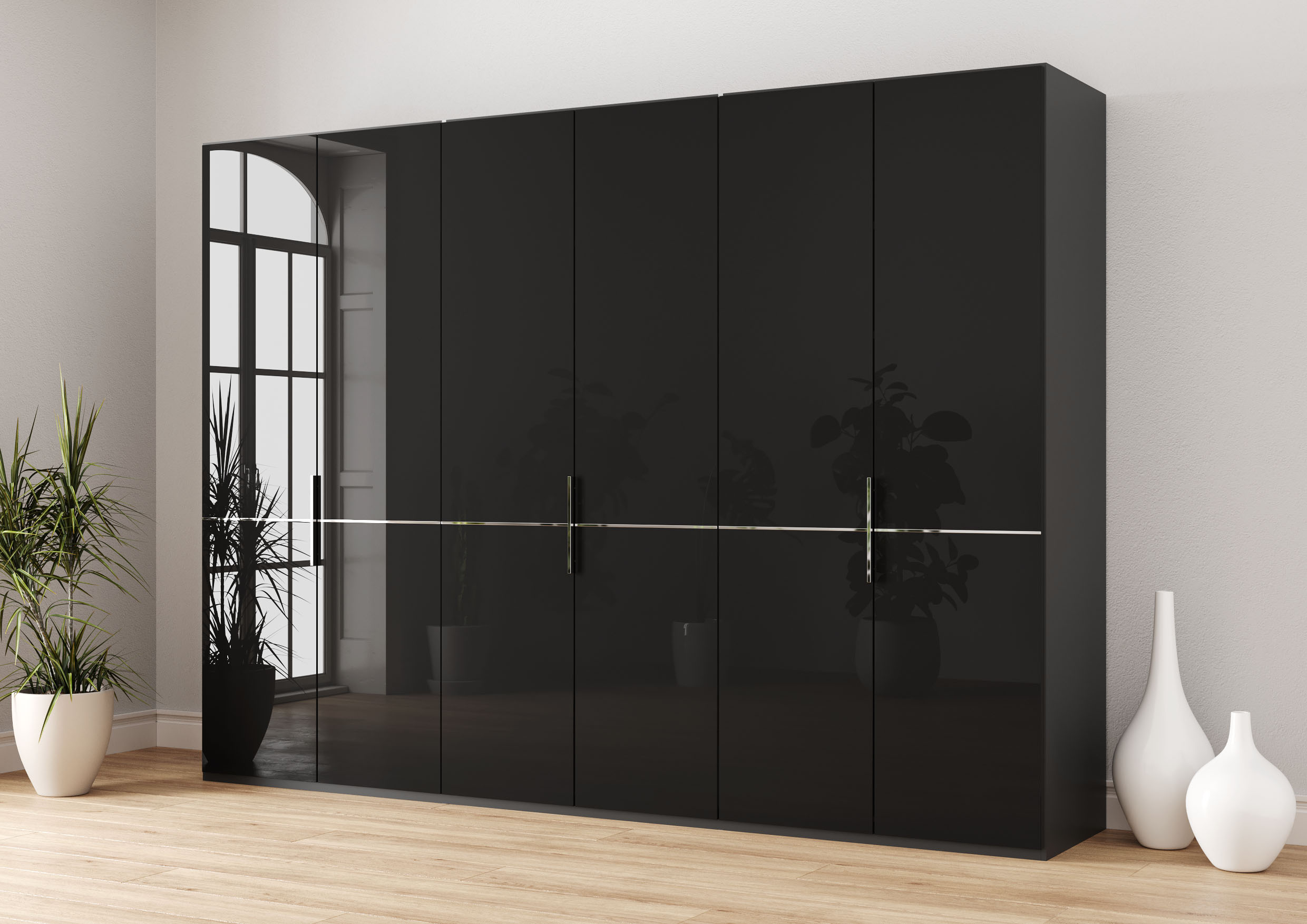 Musterring Drehtürenschrank "Imola W", inkl. Einlegeböden und Kleiderstange günstig online kaufen