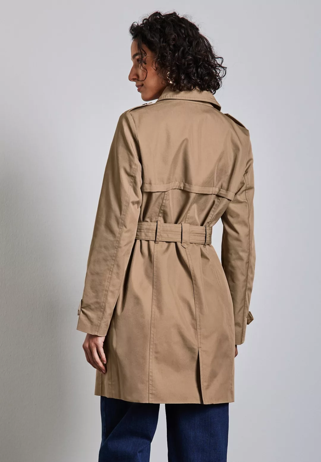 STREET ONE Trenchcoat, mit Bindegürtel günstig online kaufen