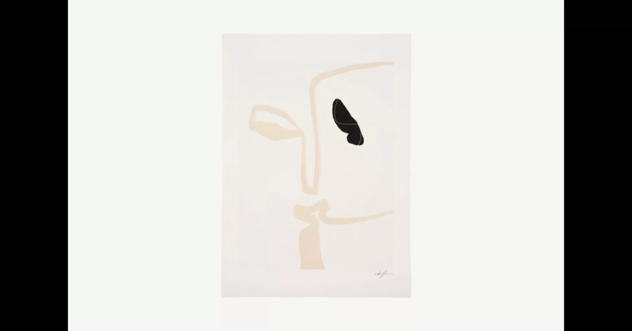 The Poster Club Kiss Kunstdruck von Anna Johansson (50 x 70 cm) - MADE.com günstig online kaufen