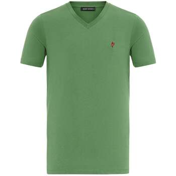 Jacey Quinn  T-Shirts & Poloshirts Diggory Regular Fit V-Neck T-shirt günstig online kaufen