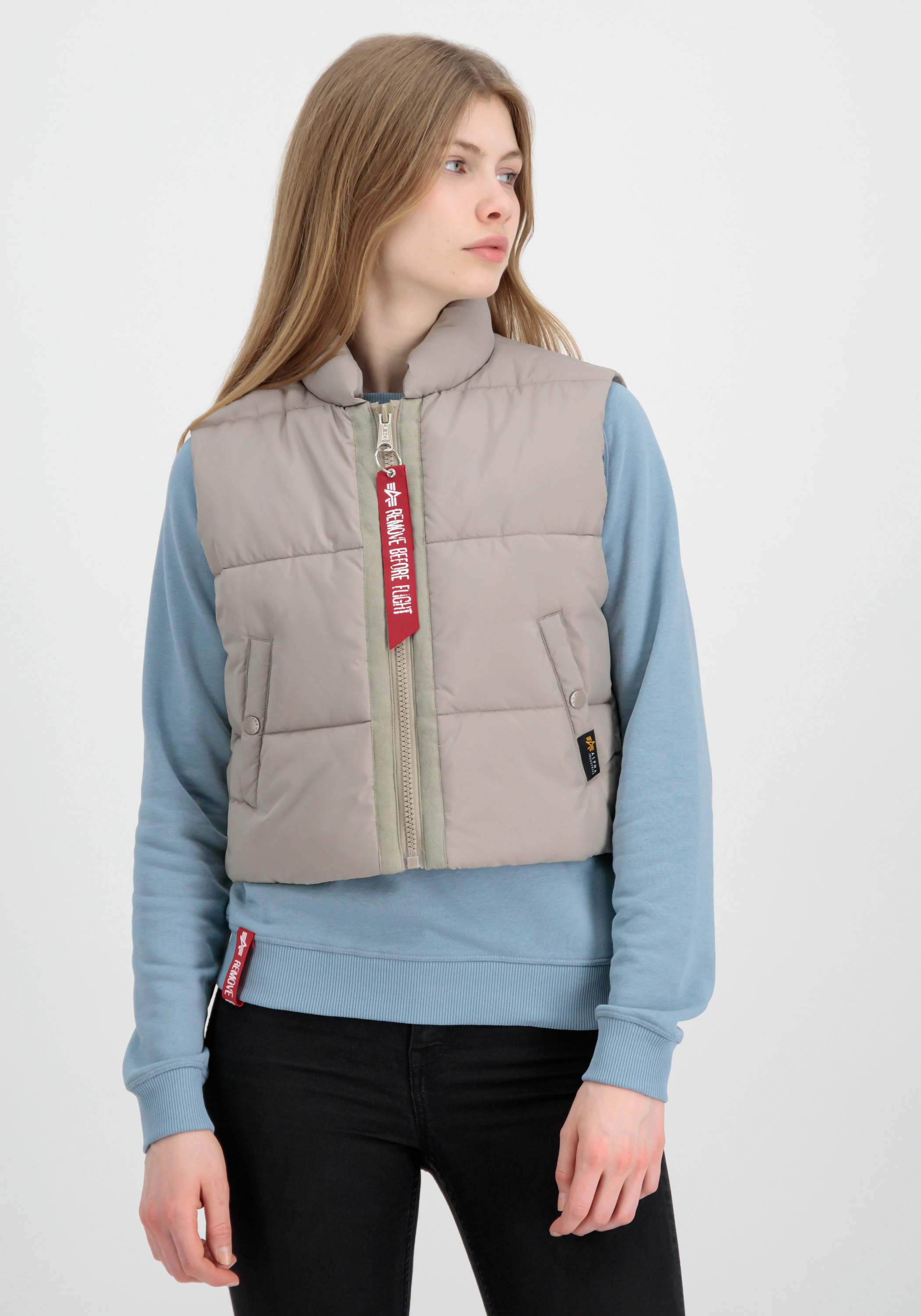 Alpha Industries Blouson "Alpha Industries Women - Vests Puffer Vest Croppe günstig online kaufen