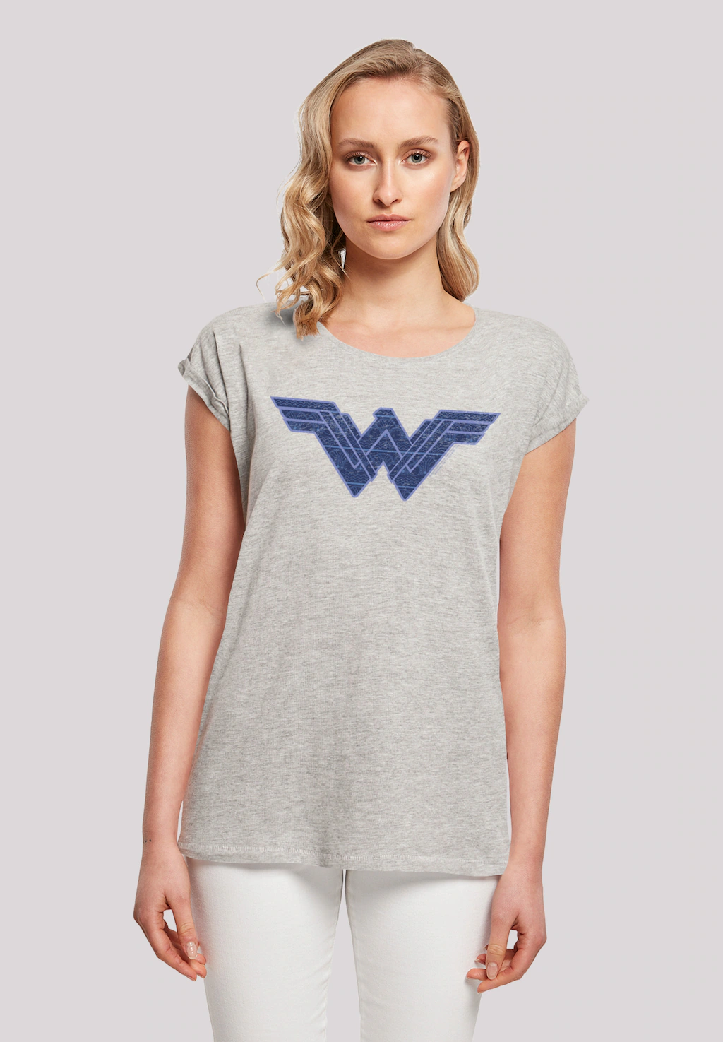 F4NT4STIC T-Shirt "DC Comics Wonder Woman Pattern Fill Logo", Print günstig online kaufen