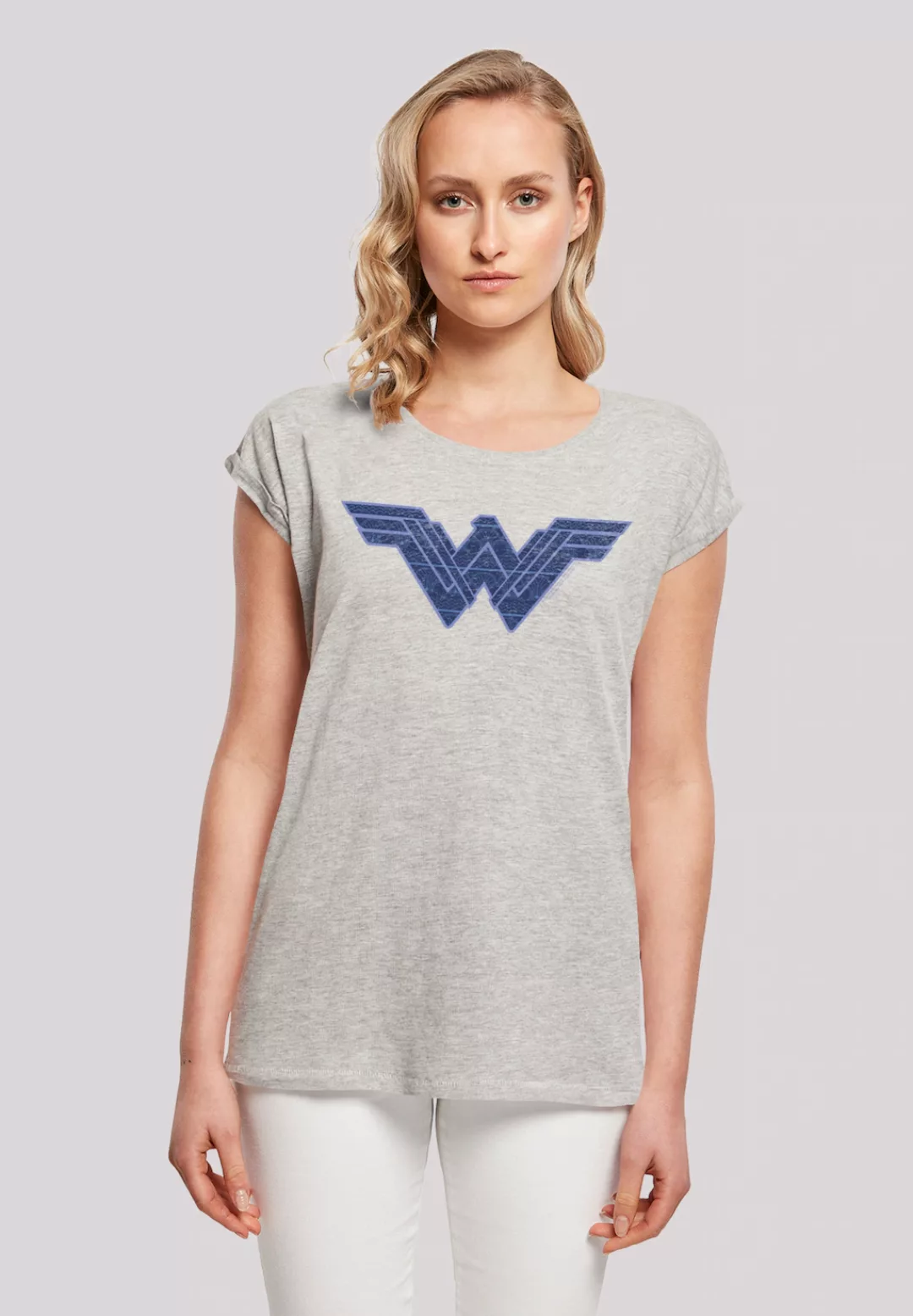 F4NT4STIC T-Shirt "DC Comics Wonder Woman Pattern Fill Logo", Print günstig online kaufen