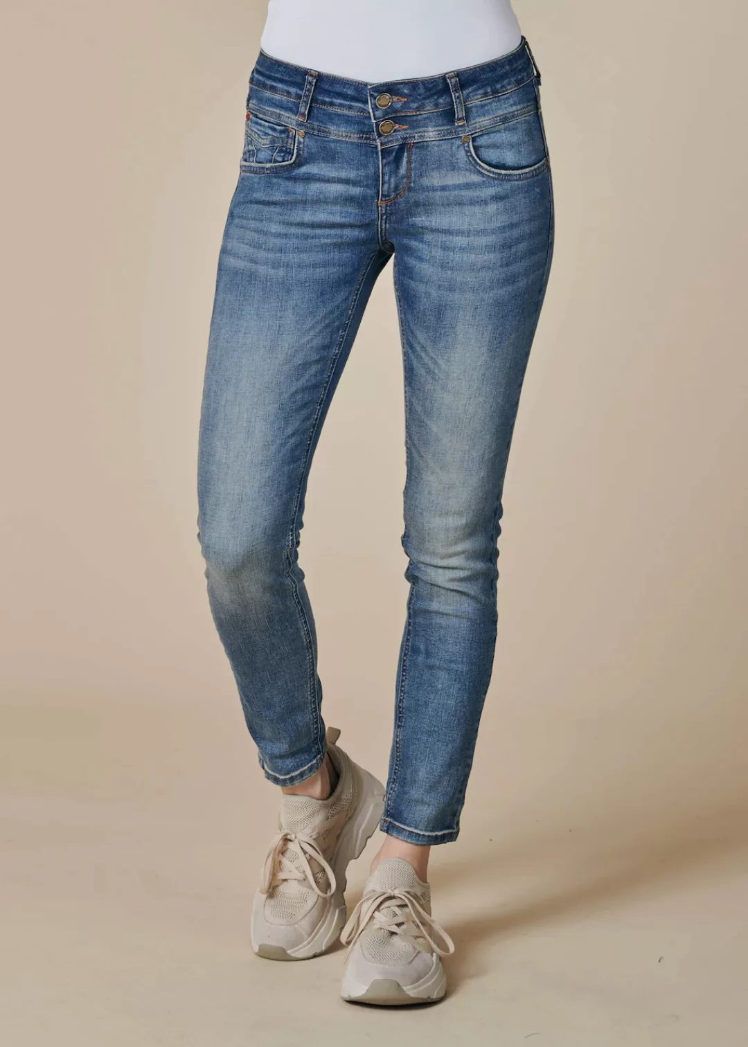 Zhrill 5-Pocket-Jeans mit Doppel-Knopf-Verschluss günstig online kaufen