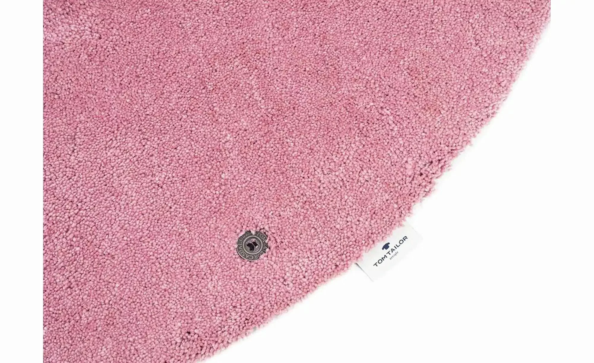 TOM TAILOR HOME Hochflor-Teppich »Shaggy Teppich Cozy«, rechteckig, Uni Far günstig online kaufen