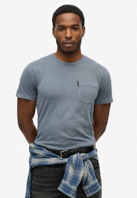 Superdry Rundhalsshirt CLASSIC ESSENTIAL POCKET TEE günstig online kaufen