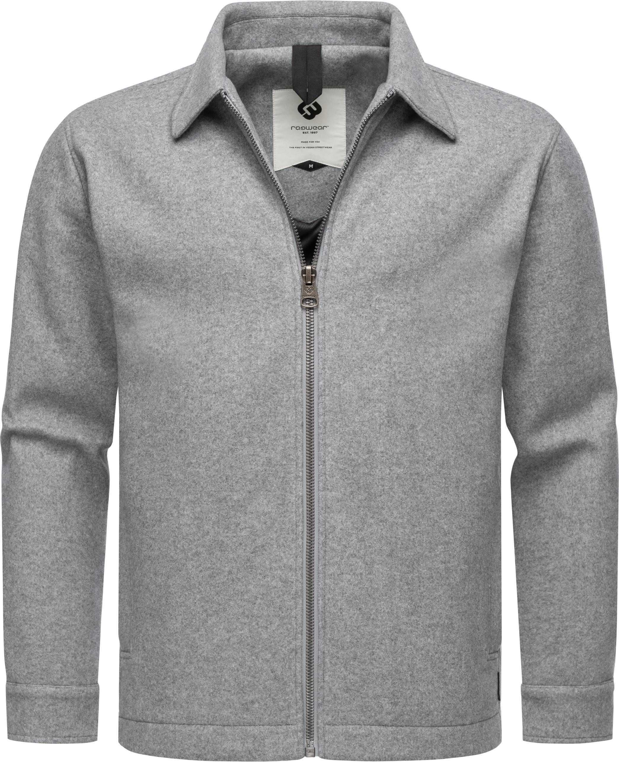 Ragwear Outdoorjacke "Azzte Felt", ohne Kapuze, stylische Herren Hemdjacke günstig online kaufen