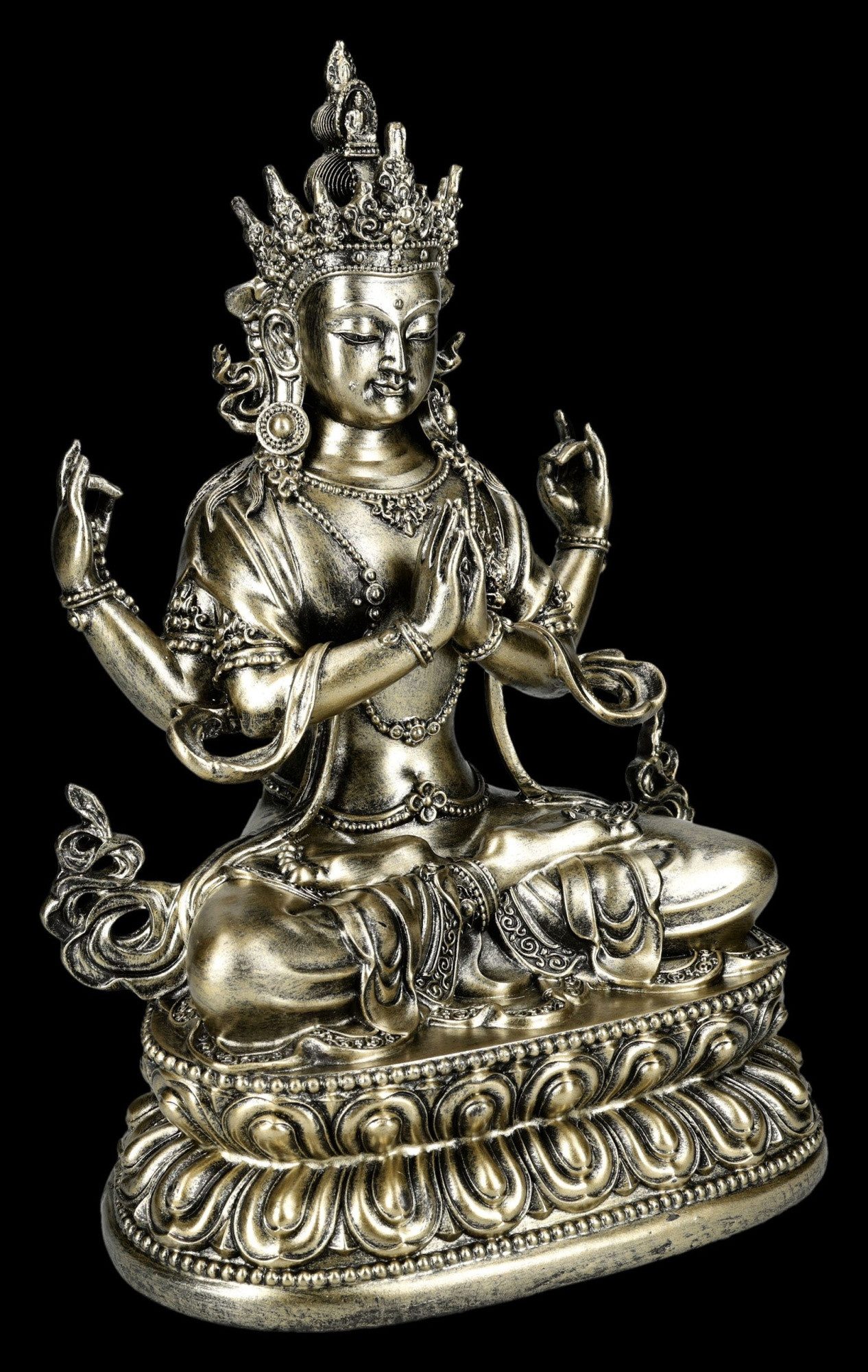 Figuren Shop GmbH Dekofigur Chenrezig Statue günstig online kaufen