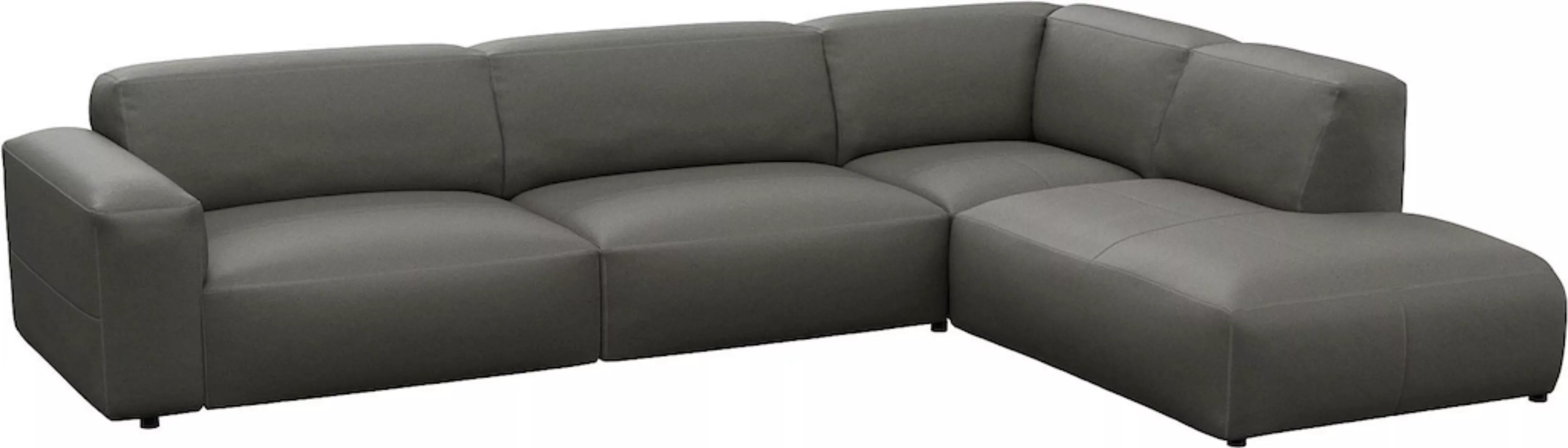 FLEXLUX Ecksofa »Lucera, super bequem durch hochwertigen Sitzaufbau mit Kal günstig online kaufen