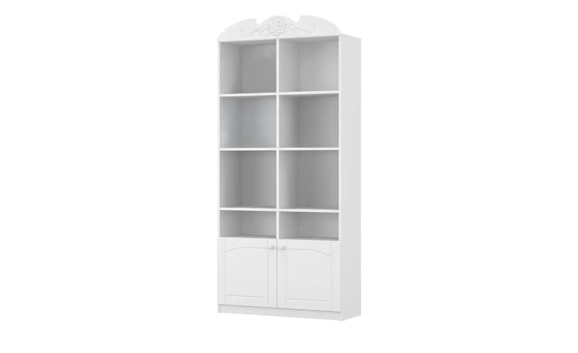 Regal  Bianco Fiori ¦ weiß ¦ Maße (cm): B: 59,5 H: 180 Regale > Bücherregal günstig online kaufen