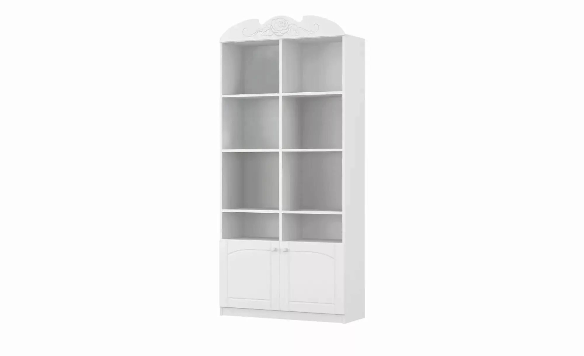 Regal  Bianco Fiori ¦ weiß ¦ Maße (cm): B: 59,5 H: 180 Regale > Bücherregal günstig online kaufen