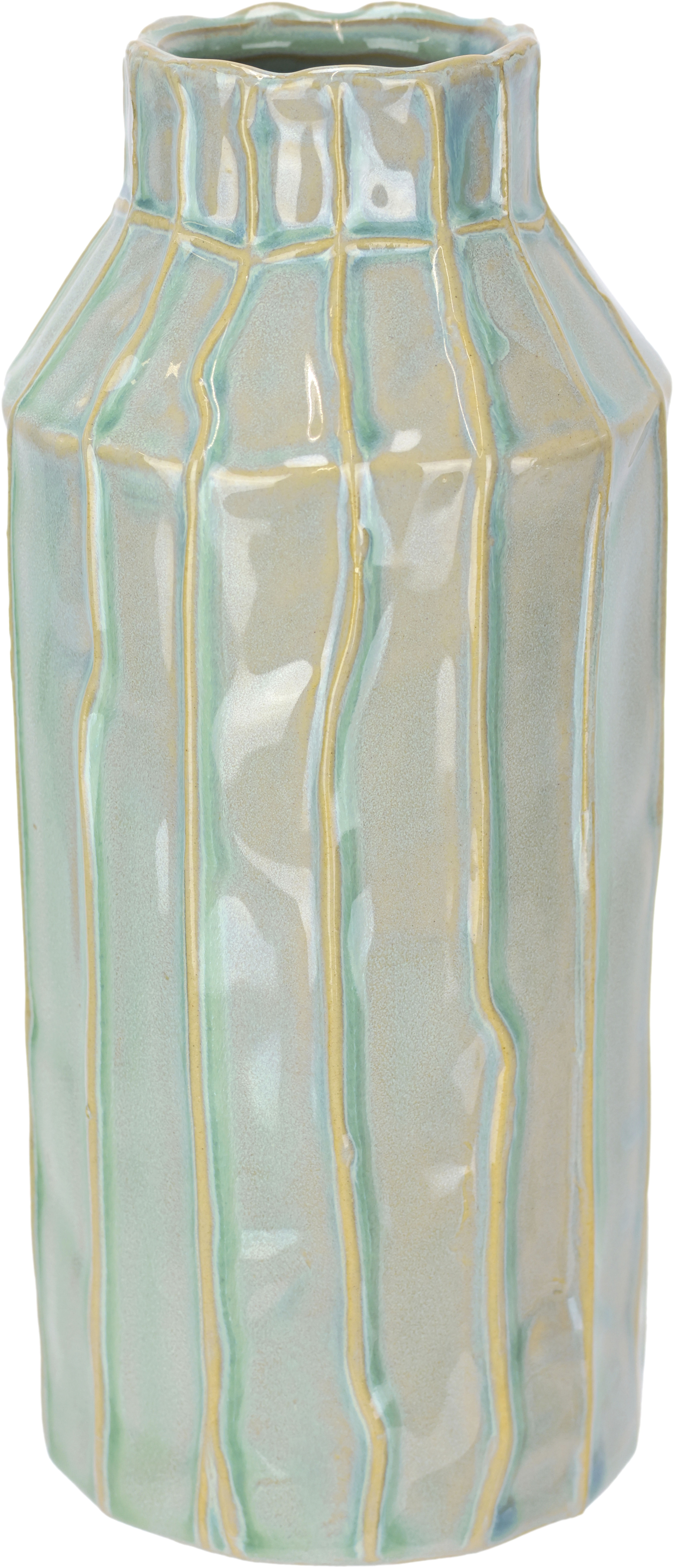 I.GE.A. Dekovase "Vase aus Keramik", (1 St.), Dekovase Blumenvase Modern fü günstig online kaufen