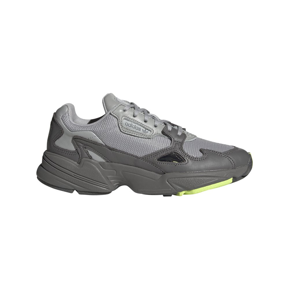 Adidas Originals Adidas Damen Sneaker Falcon EU 38 Grey / Grey / Yellow günstig online kaufen