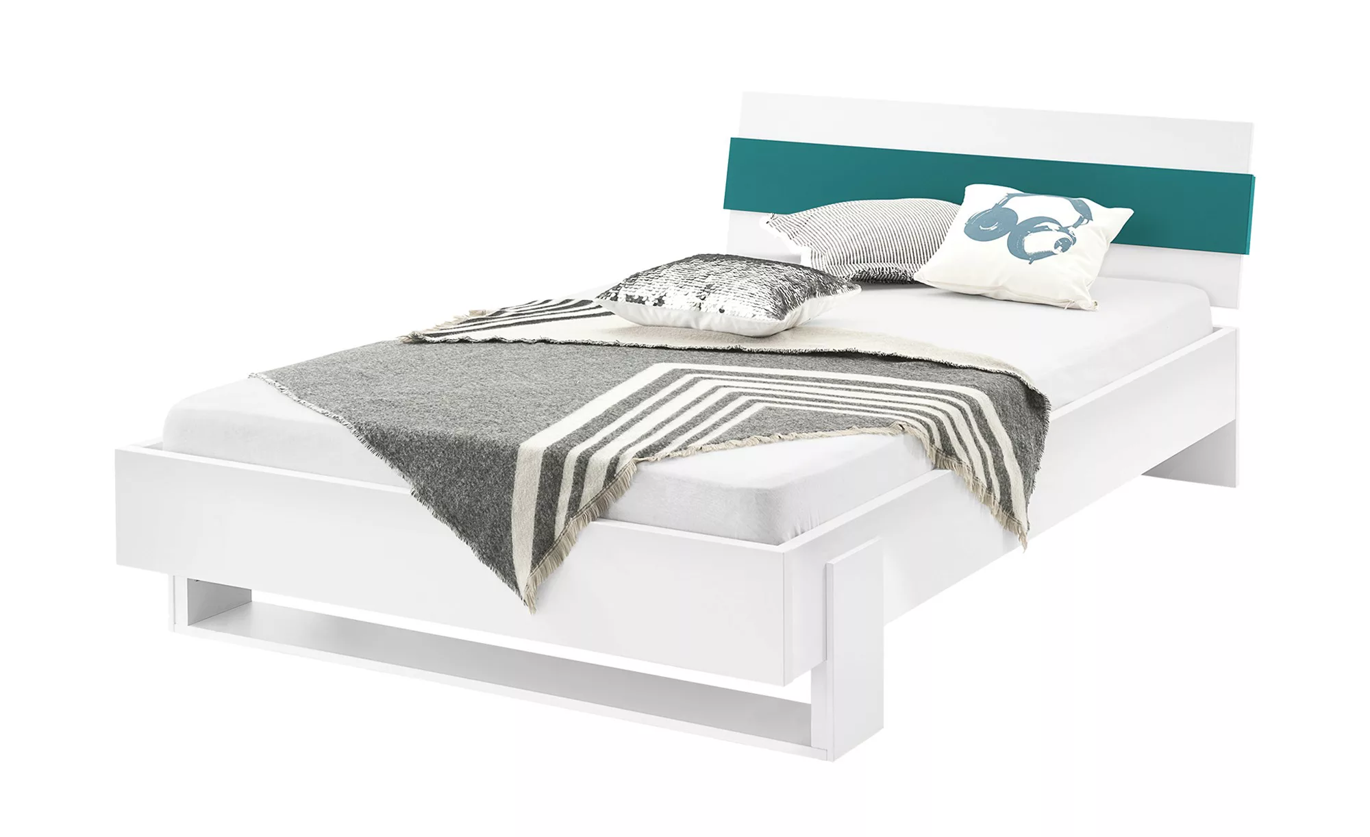 Bettgestell - weiß - 148,8 cm - 78 cm - 210 cm - Betten > Bettgestelle - Mö günstig online kaufen
