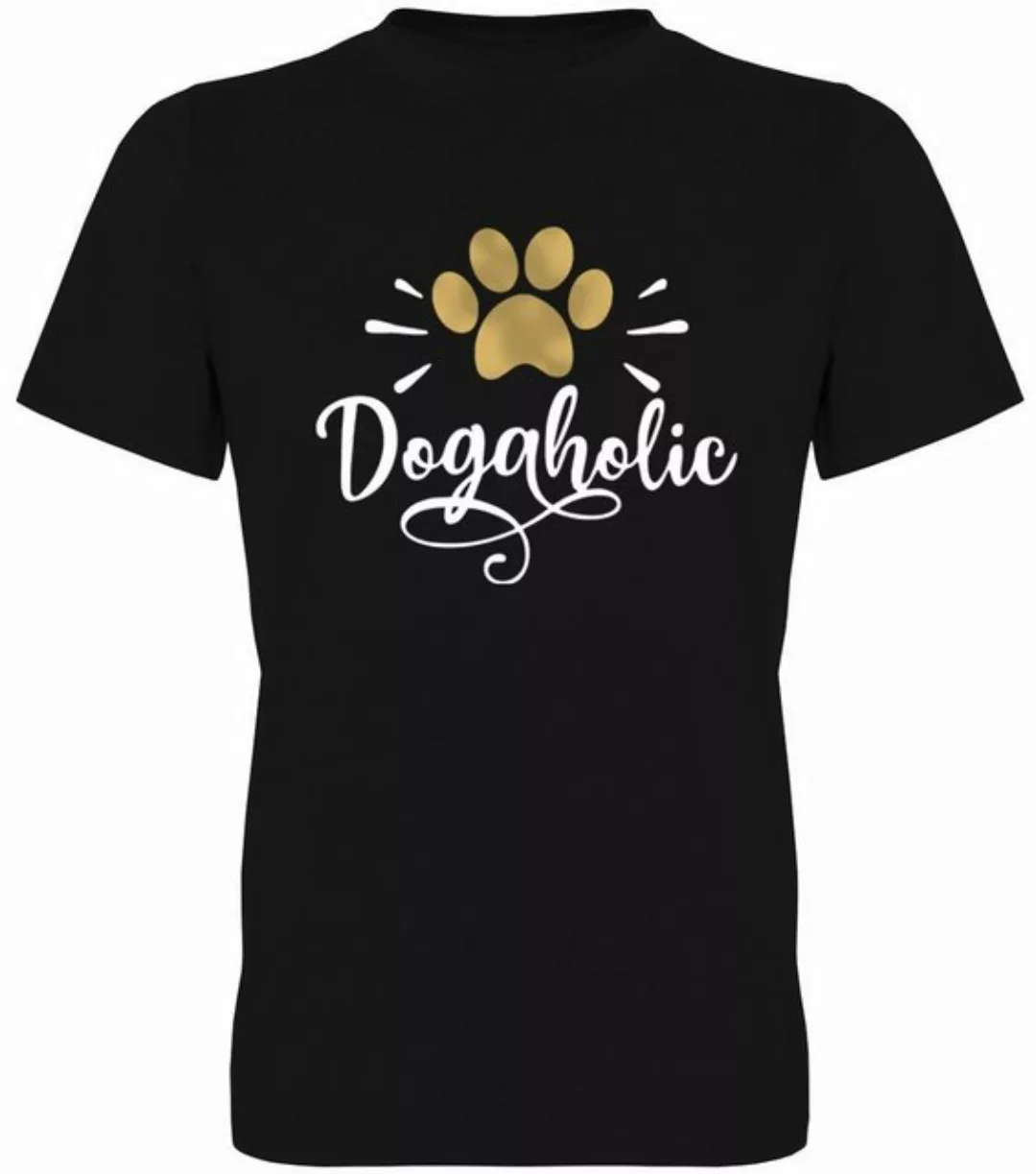 G-graphics T-Shirt Dogaholic Herren T-Shirt, mit Frontprint, für Hundepapas günstig online kaufen