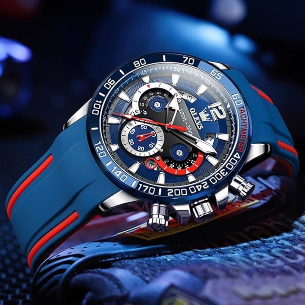 OLEVS Quarzuhr Sportliche Herrenuhr Chronograph mit günstig online kaufen