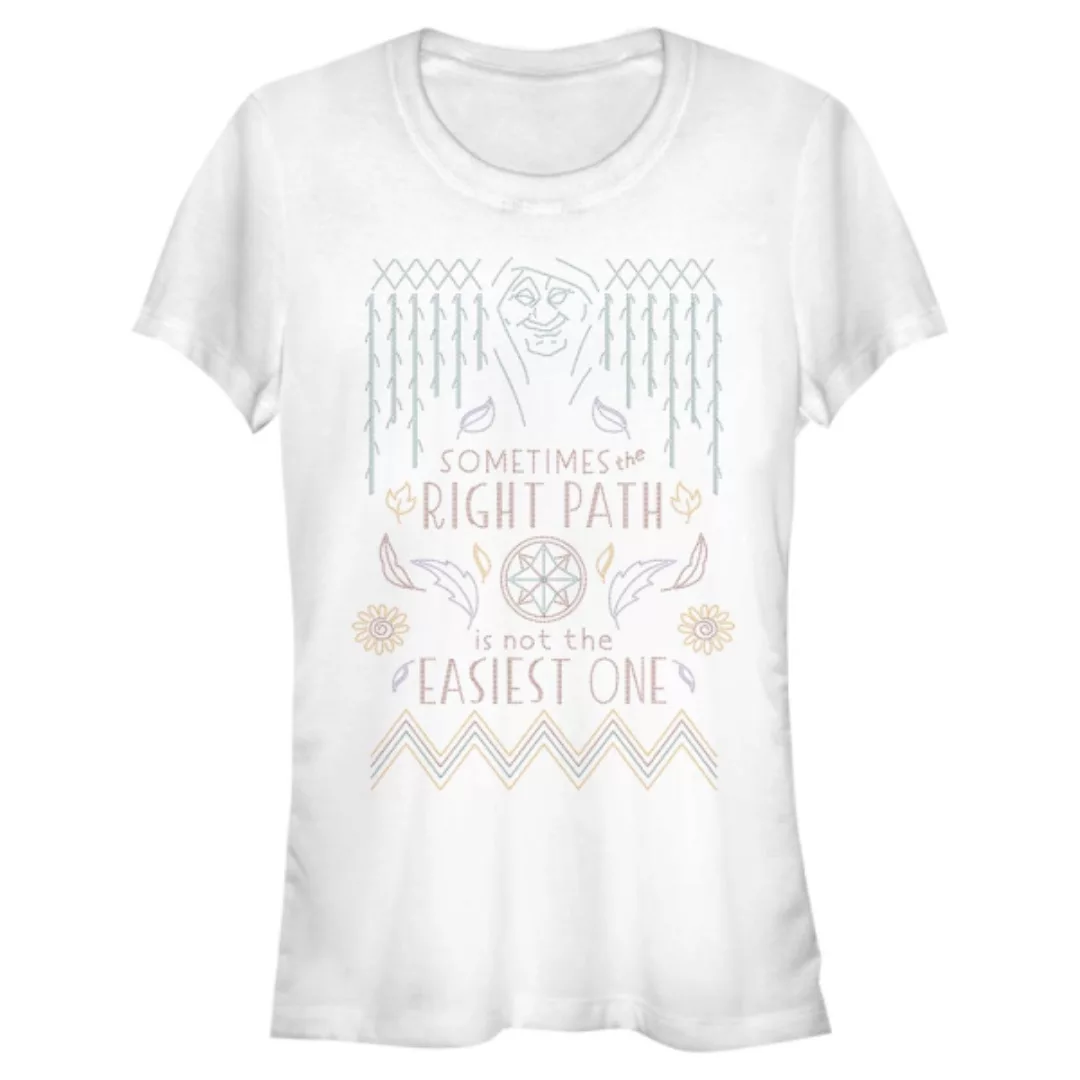 Disney - Pocahontas - Grandmother Willow Cross Stitch - Frauen T-Shirt günstig online kaufen