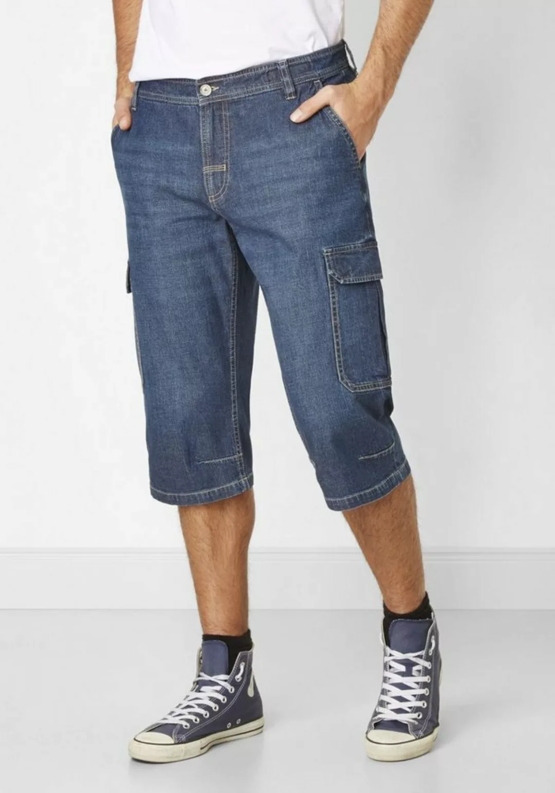 Redpoint Jeansbermudas Jordy Cargo Jeansbermudas in 3/4 Länge günstig online kaufen