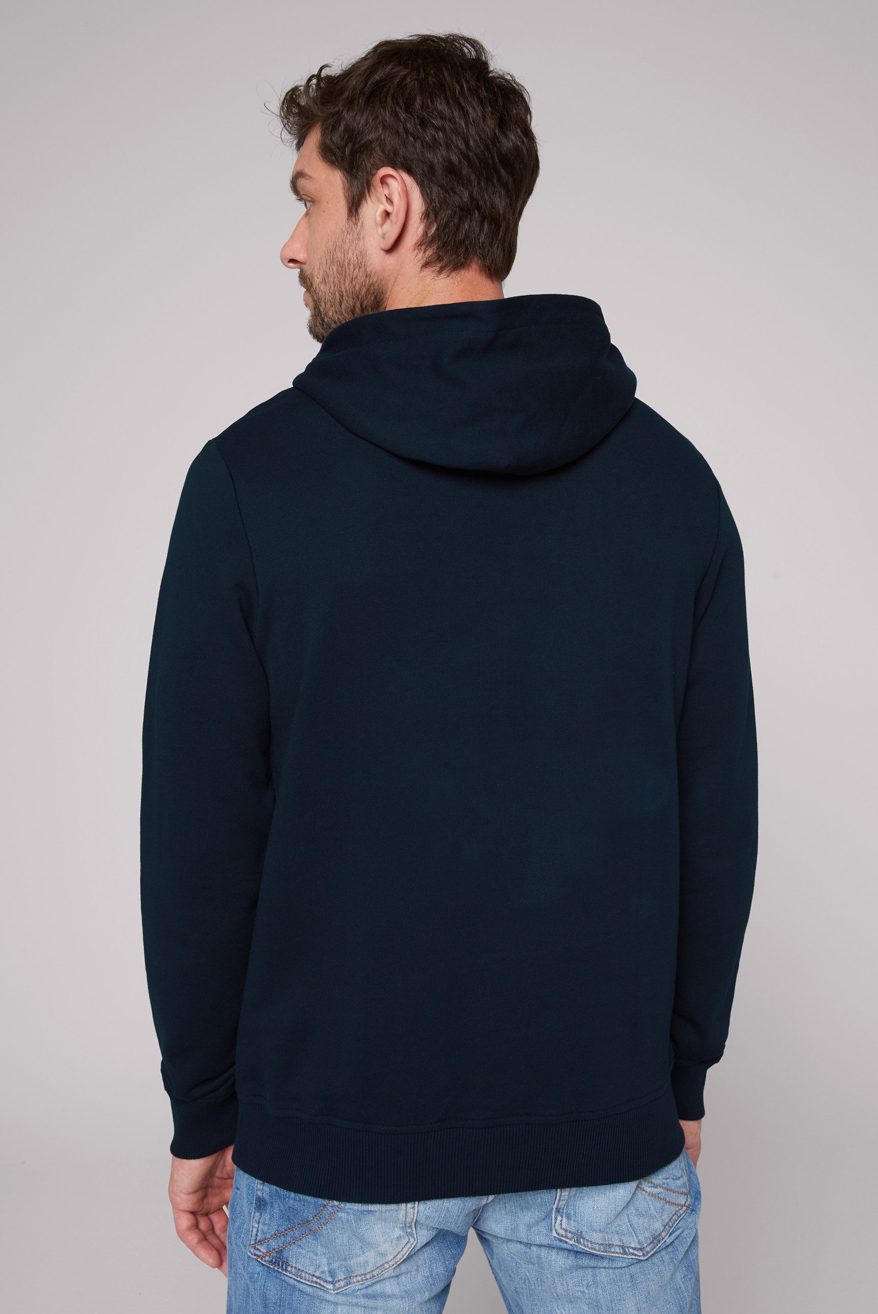 CAMP DAVID Kapuzensweatshirt mit Logo-Print günstig online kaufen