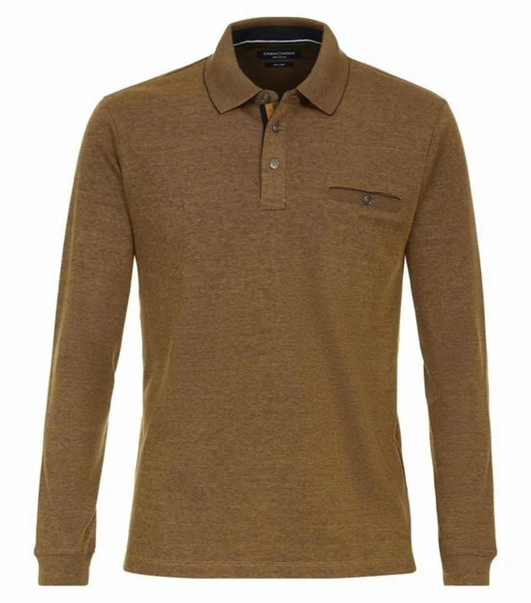 CASAMODA Langarm-Poloshirt CASAMODA Polo-Shirt Langarm gestreift günstig online kaufen