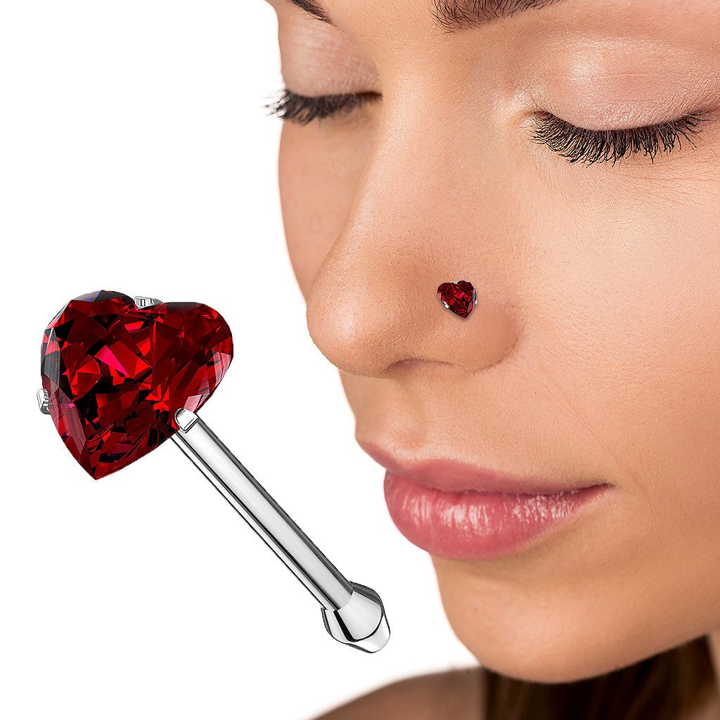 Taffstyle Nasenpiercing Nasenpiercing Nostril Stecker mit günstig online kaufen