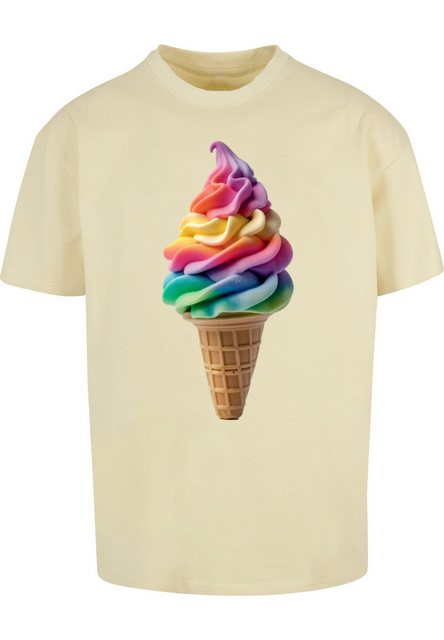 Merchcode T-Shirt Merchcode Pride Scoops Heavy Oversized T-shirt (1-tlg) günstig online kaufen