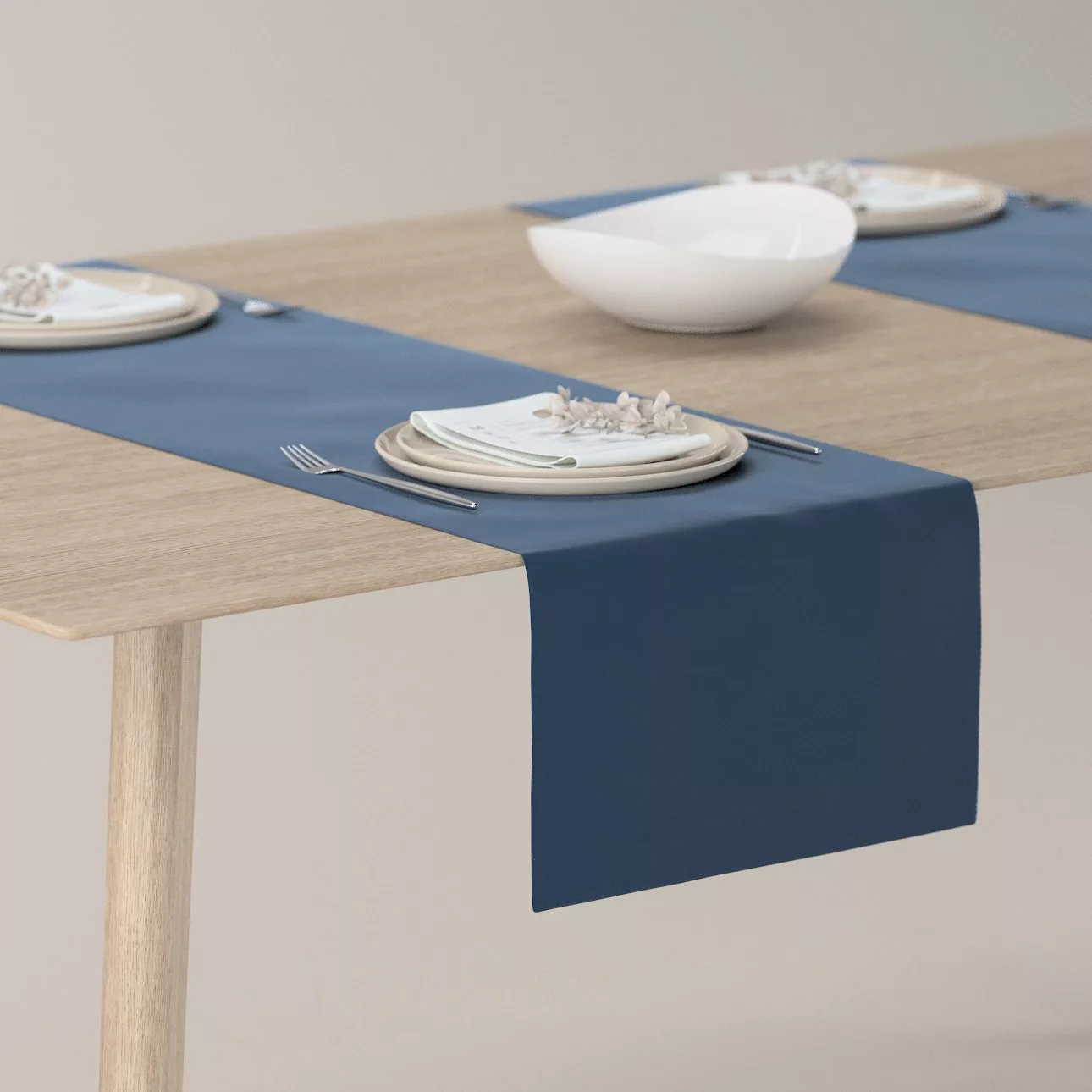 Tischläufer, dunkelblau, 40 x 130 cm, Velvet (704-29) günstig online kaufen