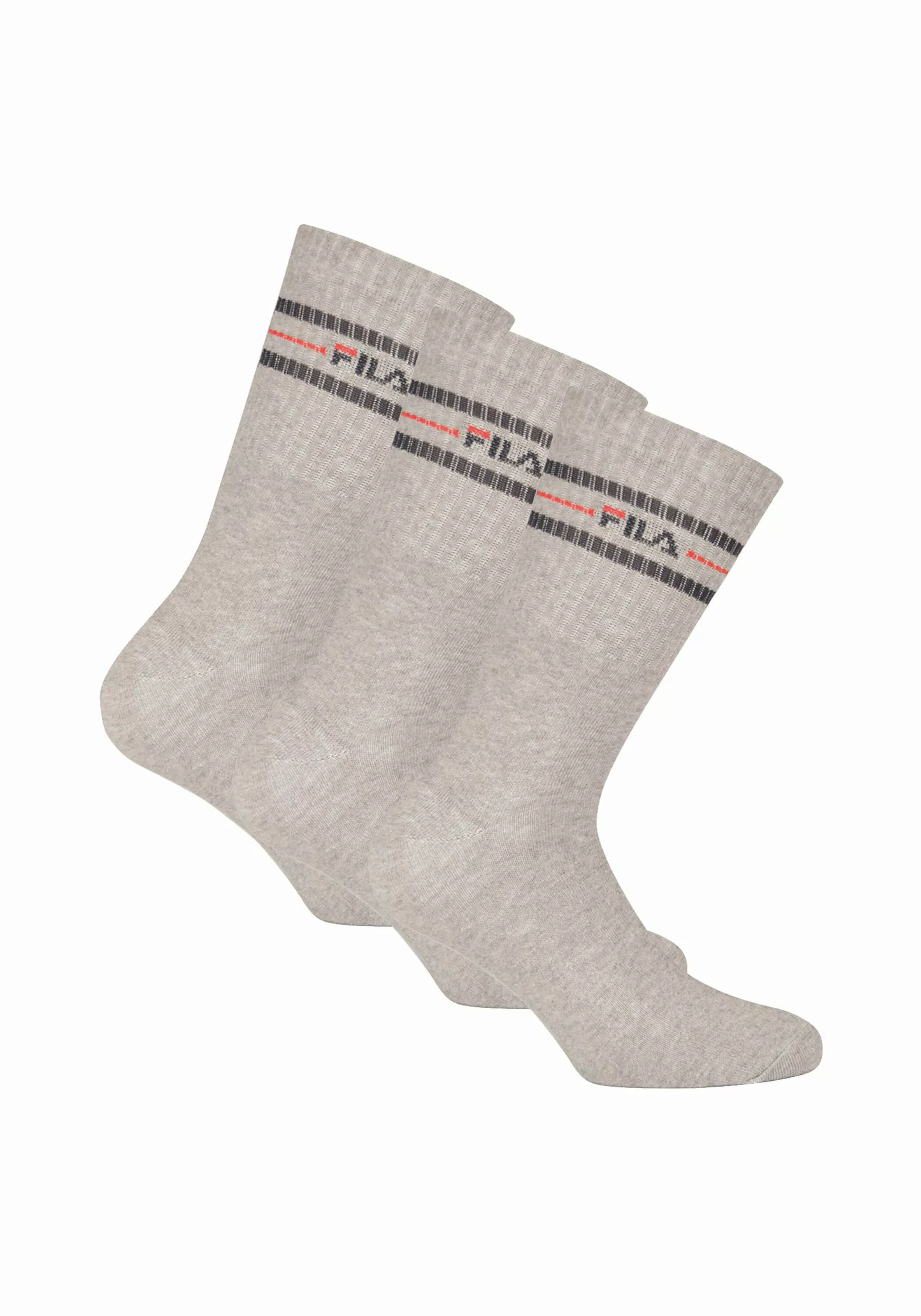 Fila Basicsocken, (3er Pack), mit Logo-Schriftzug günstig online kaufen