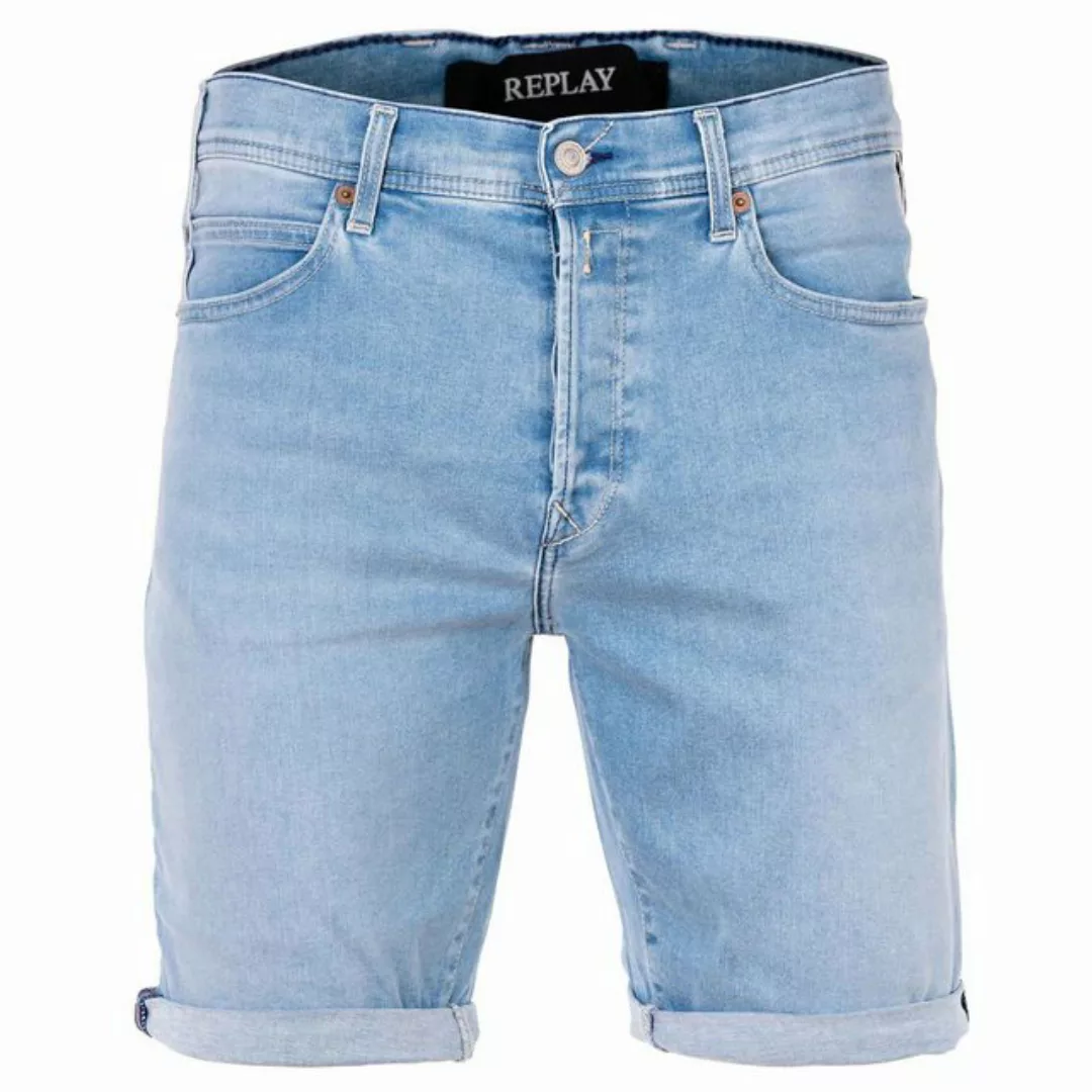 Replay Bermudas Herren Jeansshorts - Super Stretch Hyperflex günstig online kaufen