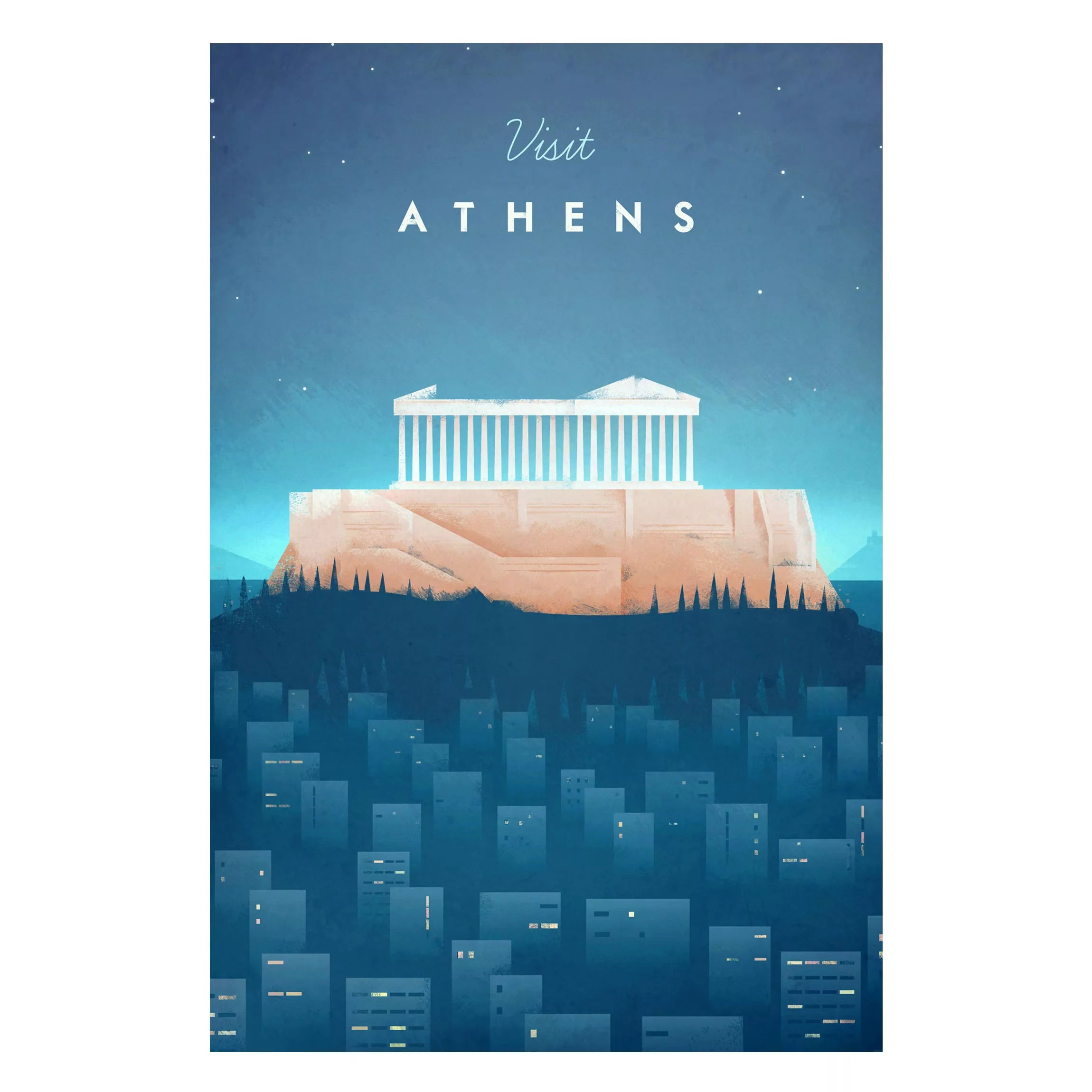 Magnettafel Architektur & Skyline - Hochformat 2:3 Reiseposter - Athen günstig online kaufen