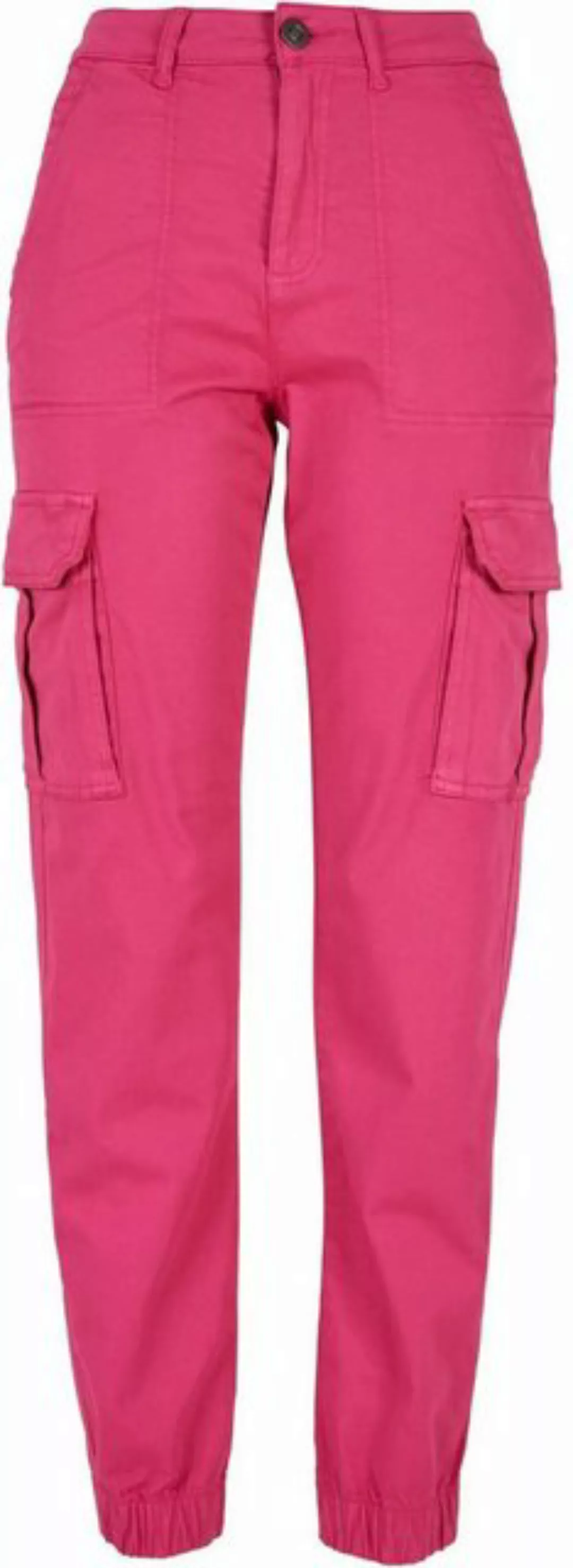 URBAN CLASSICS Stoffhose "Urban Classics Damen Ladies Cotton Twill Utility günstig online kaufen