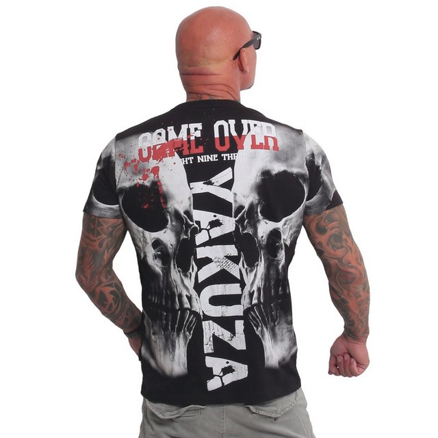 YAKUZA T-Shirt Skull V03 günstig online kaufen