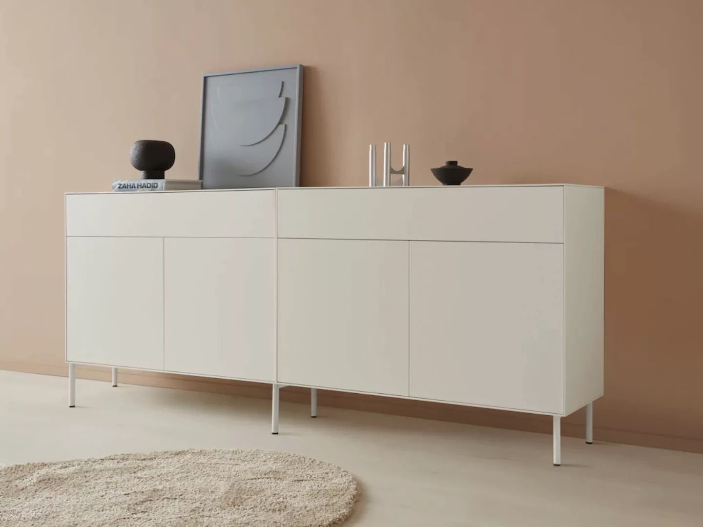 LeGer Home by Lena Gercke Sideboard "Essentials", (2 St.), Breite: 224cm, M günstig online kaufen