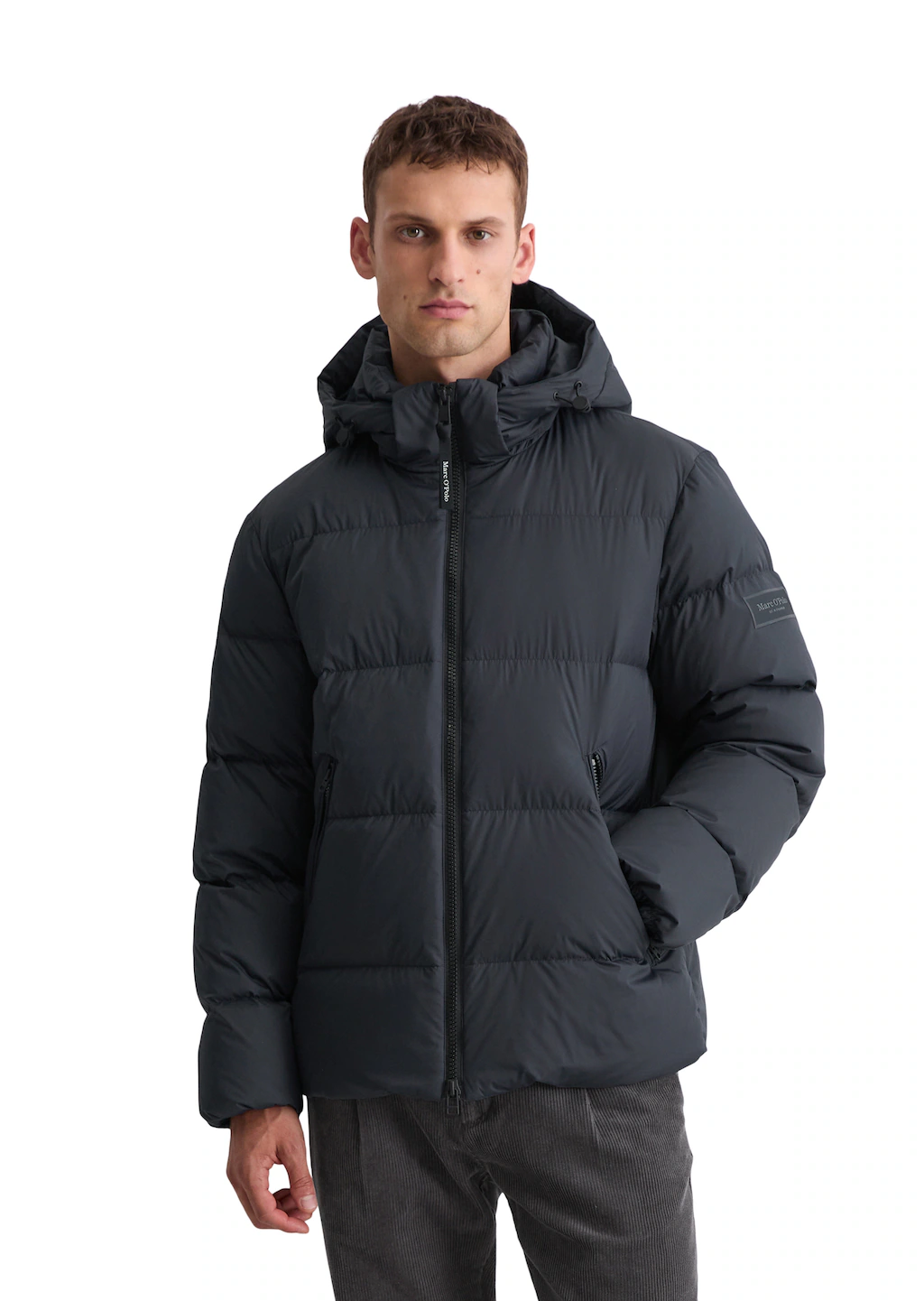 Marc OPolo Daunenjacke, mit Kapuze, mit 2-Wege-Zipper und abnehmbarer Kapuz günstig online kaufen
