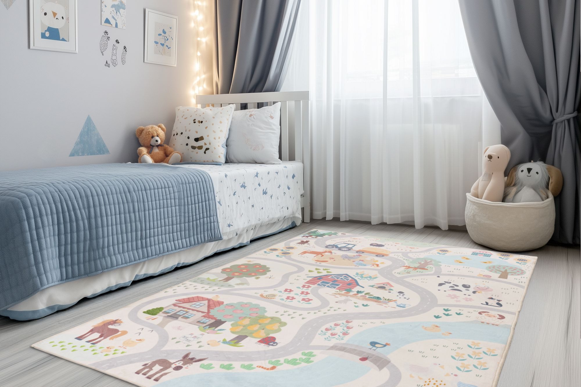 Obsession Kinderteppich »Magic Kids ML 108«, rechteckig, 8 mm Höhe, Spielte günstig online kaufen