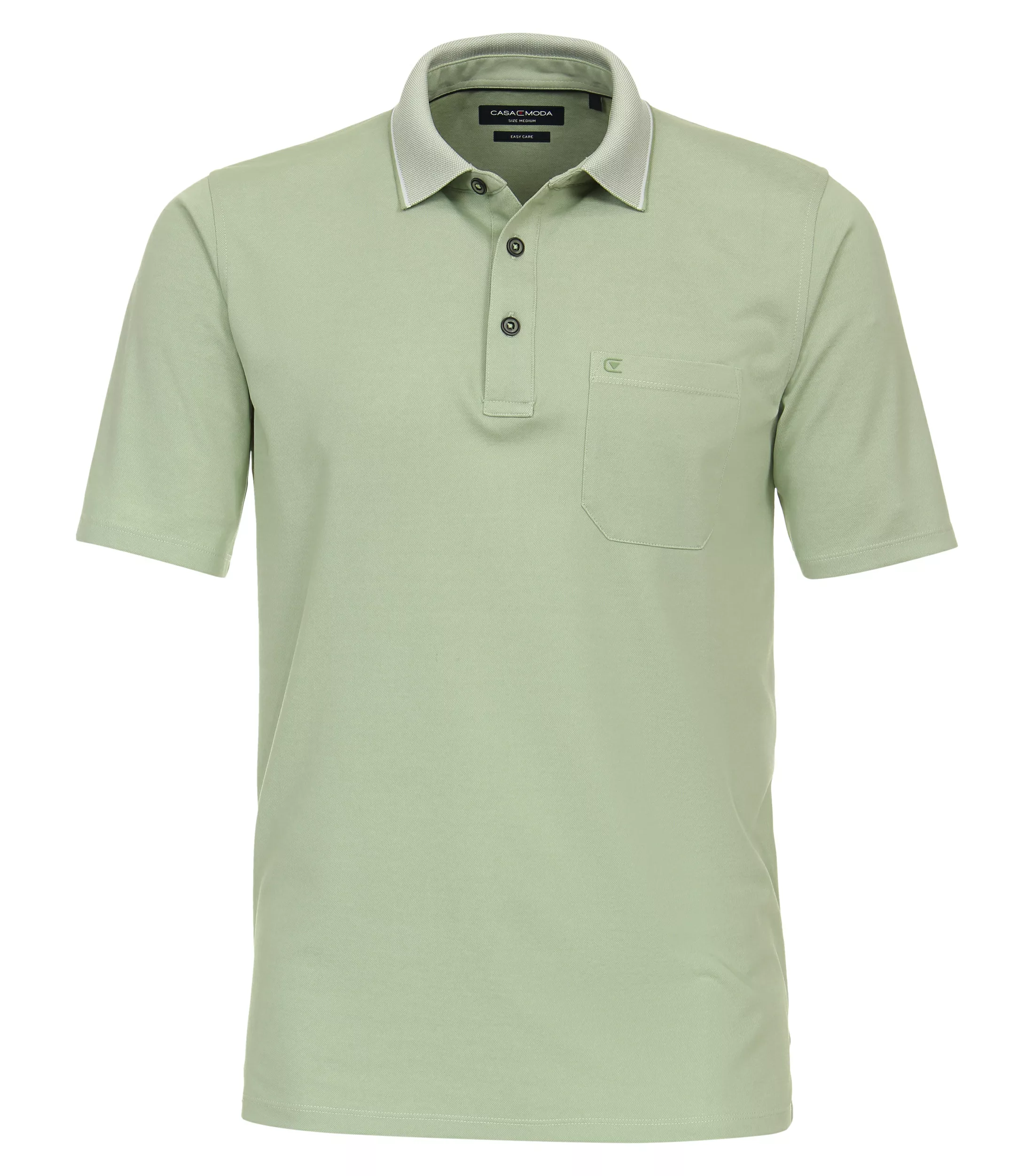 CASAMODA Poloshirt "CASAMODA Polo-Shirt uni" günstig online kaufen