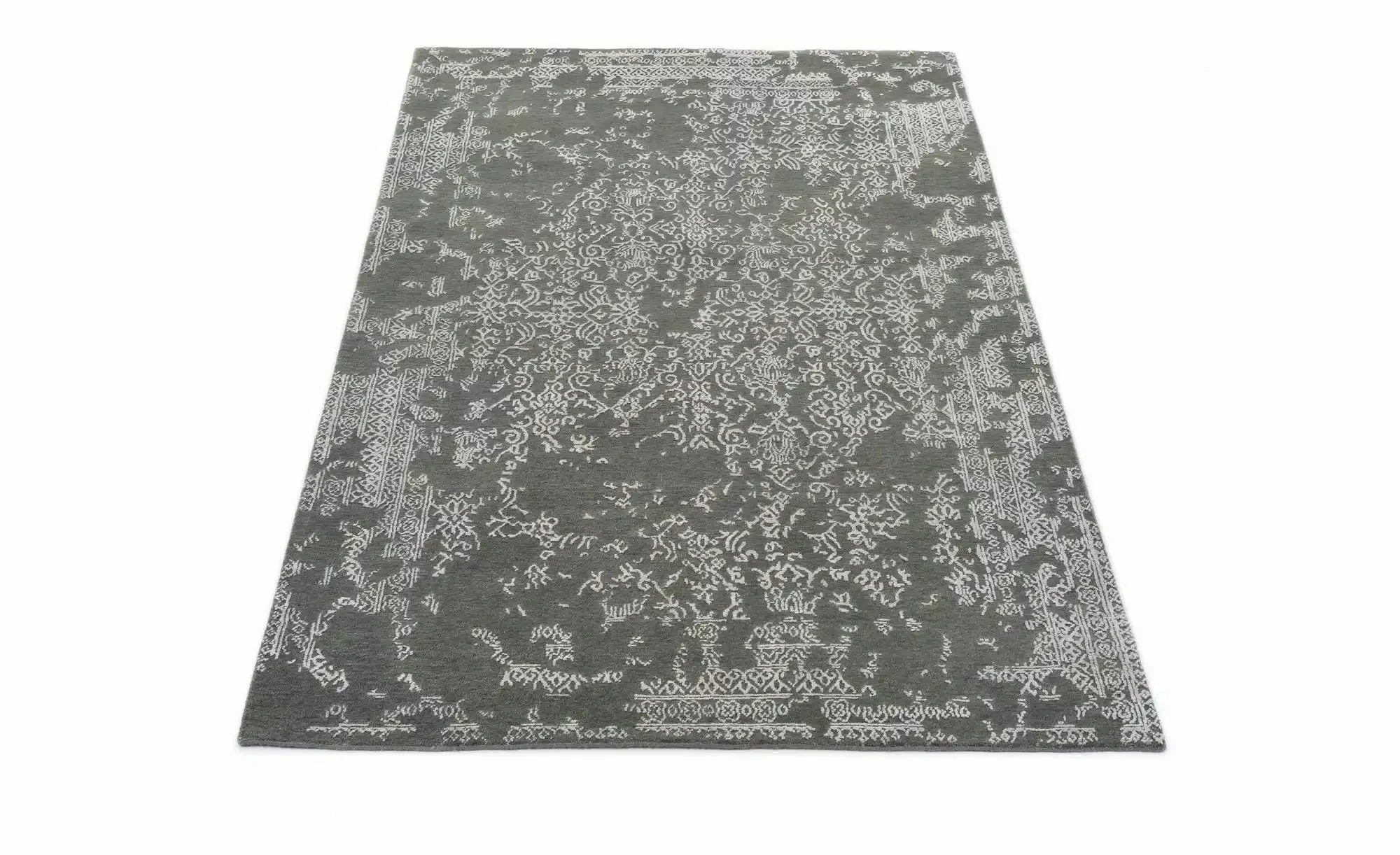 Musterring Teppich   ¦ grau ¦ Wolle,Viskose ¦ Maße (cm): B: 140 H: 0,5 Tepp günstig online kaufen