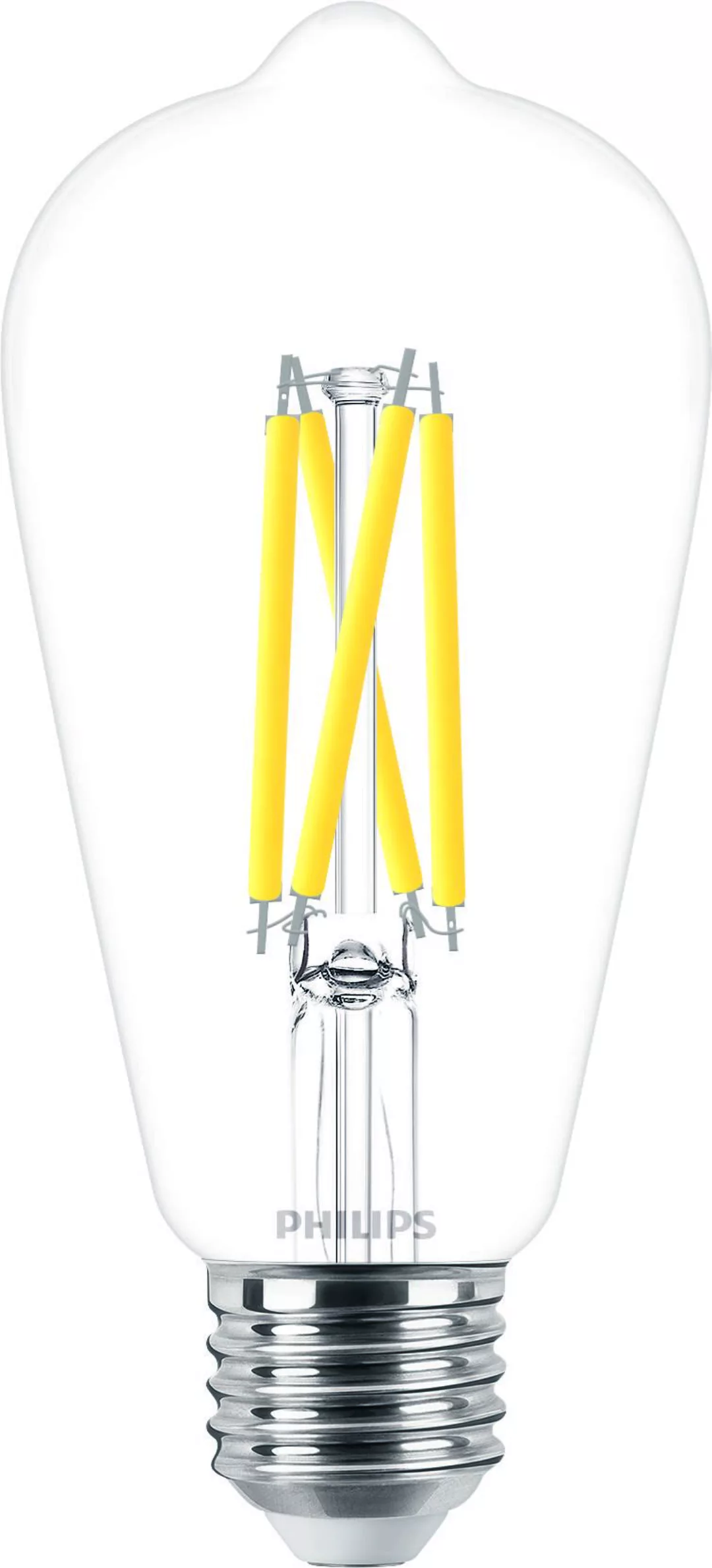 Philips Lighting LED-Lampe E27 klar Glas DimTone MAS VLE LED#32481700 günstig online kaufen