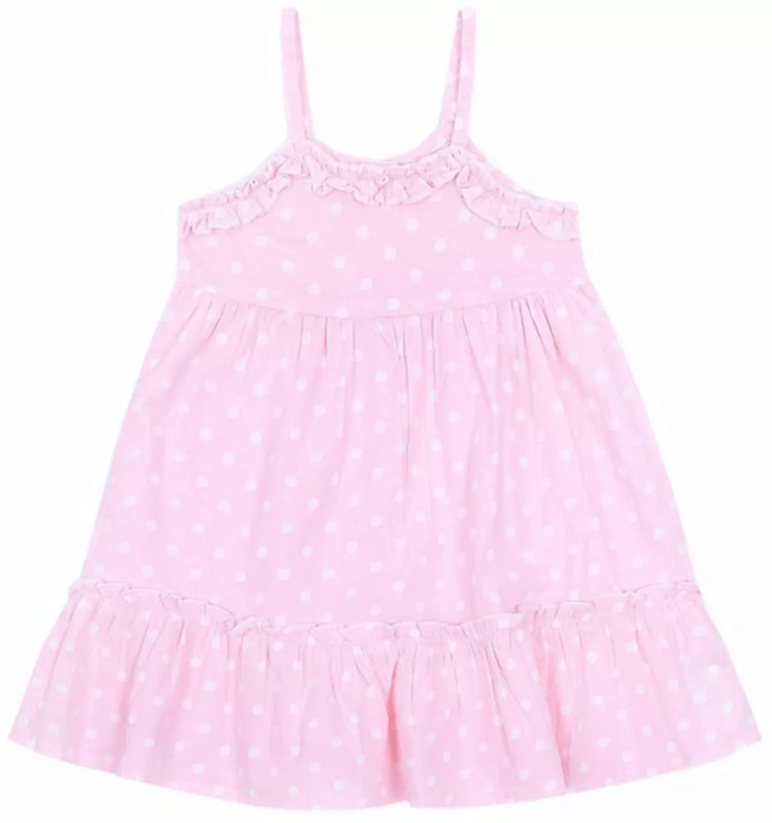 Sarcia.eu Sommerkleid Pinkes getupftes Kleid, Rüschen 9-12 Monate günstig online kaufen