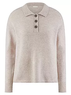 Polo-Pullover include beige günstig online kaufen