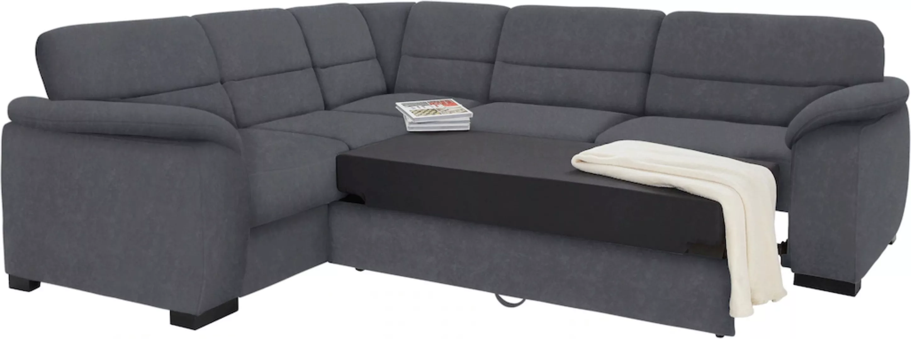 sit&more Ecksofa »Montego«, wahlweise mit Bettfunktion und Schubkasten günstig online kaufen